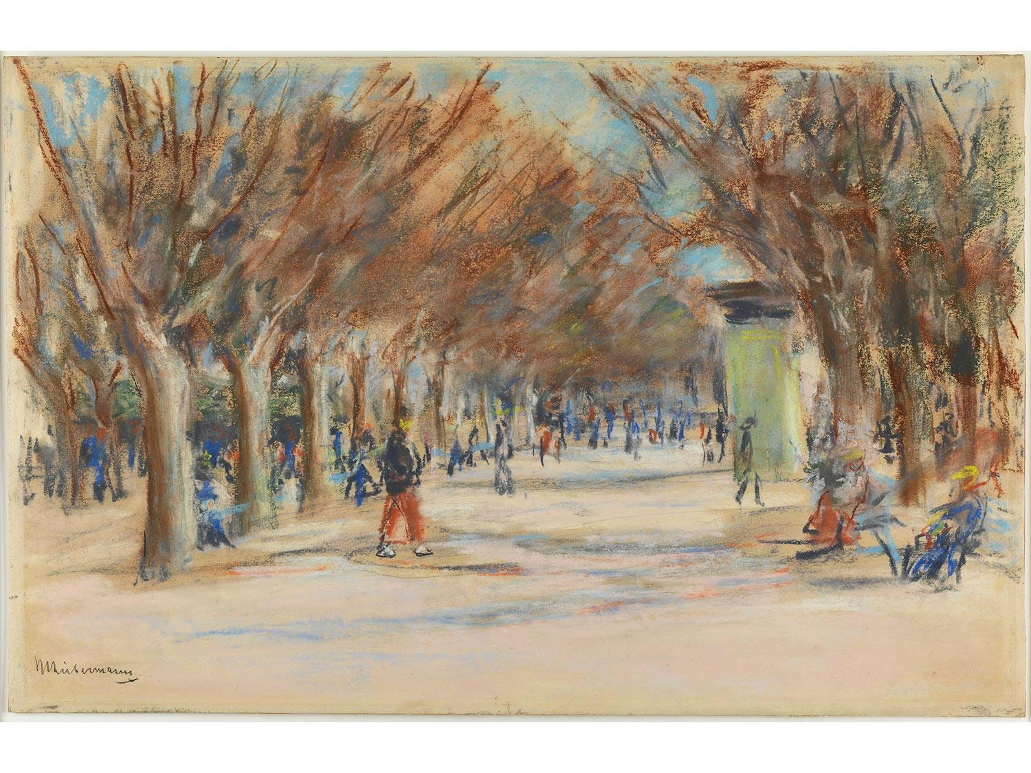 Detailabbildung: Max Liebermann, 1847 Berlin – 1935 ebenda