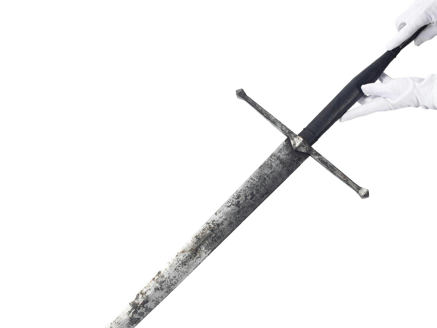 Detailabbildung: Schlachtenschwert