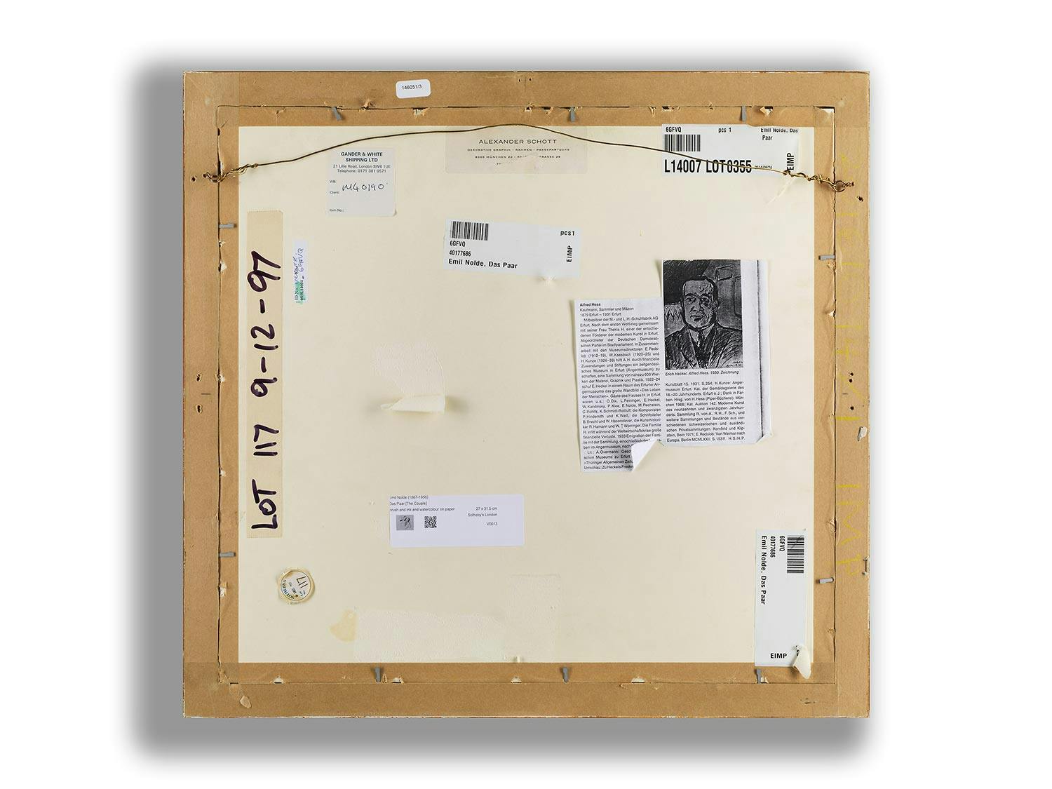 Detailabbildung: Emil Nolde, 1867 Nolde – 1956 Seebüll