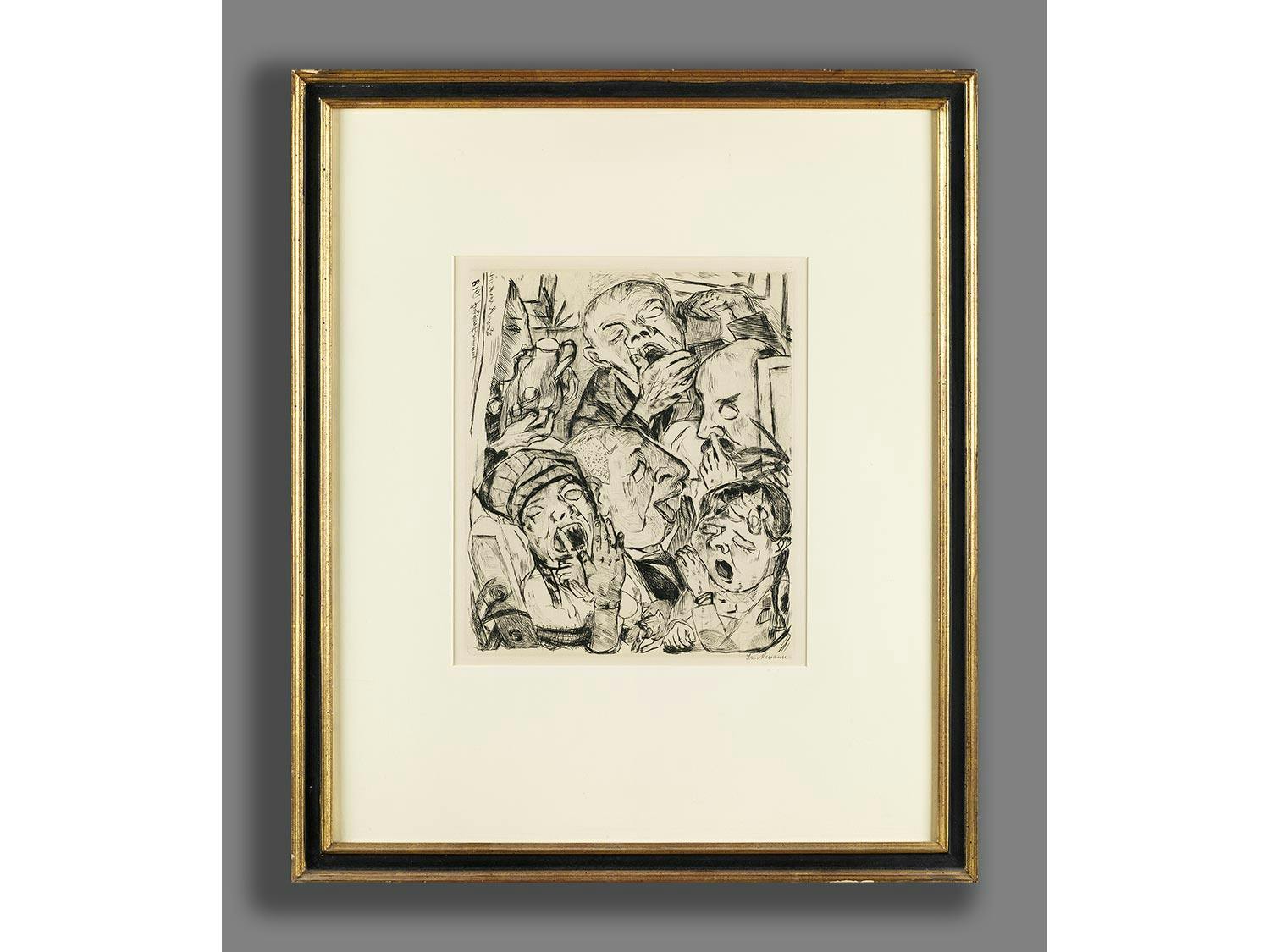 Detailabbildung: Max Beckmann, 1884 Leipzig – 1950 New York