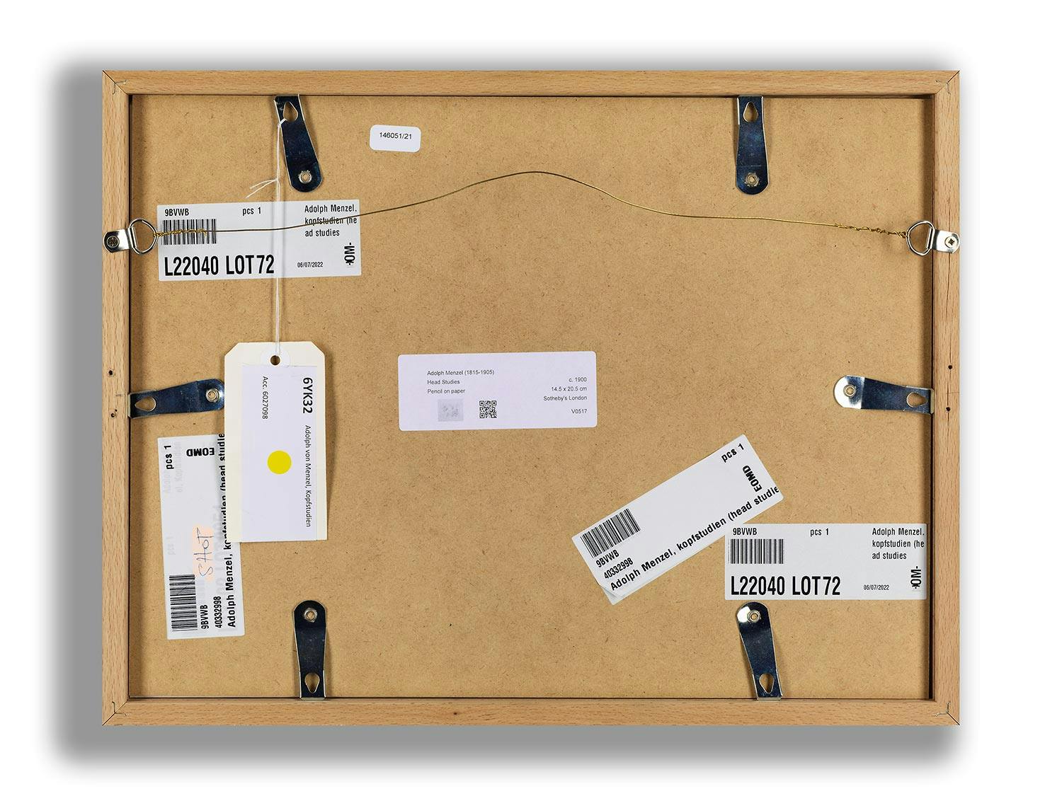 Detailabbildung: Adolph von Menzel, 1815 Breslau – 1905 Berlin