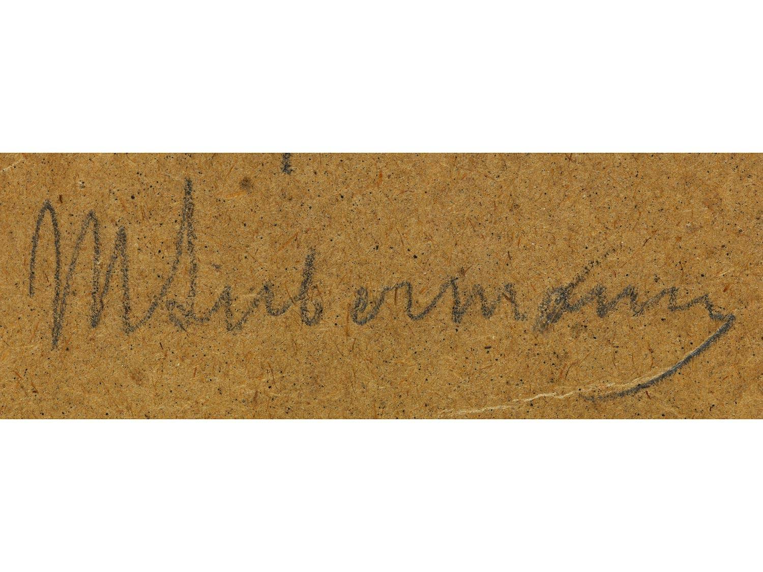 Detailabbildung: Max Liebermann, 1847 Berlin – 1935 ebenda