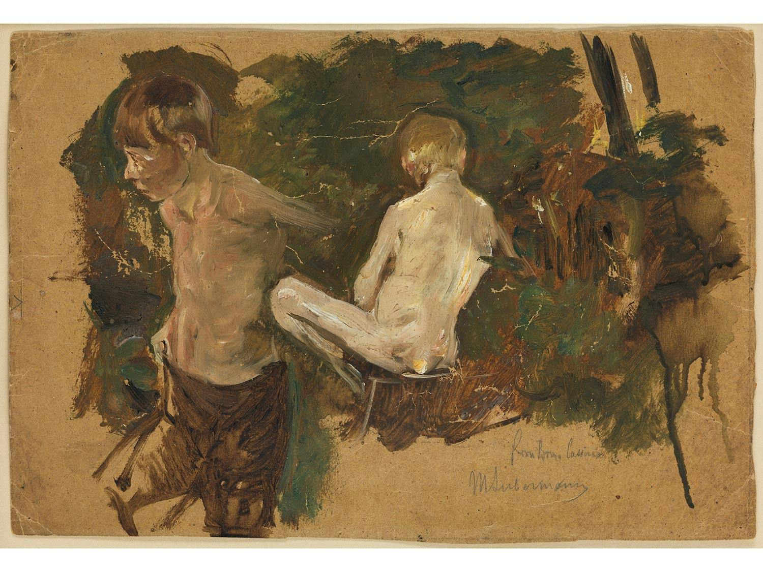 Detailabbildung: Max Liebermann, 1847 Berlin – 1935 ebenda