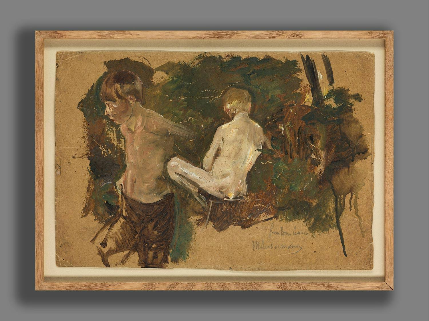 Detailabbildung: Max Liebermann, 1847 Berlin – 1935 ebenda