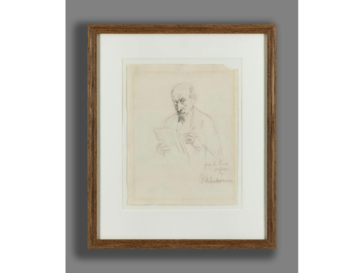 Detailabbildung: Max Liebermann, 1847 Berlin – 1935 ebenda