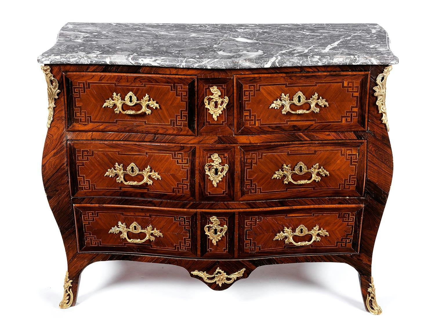 Detailabbildung: Louis XV-Kommode