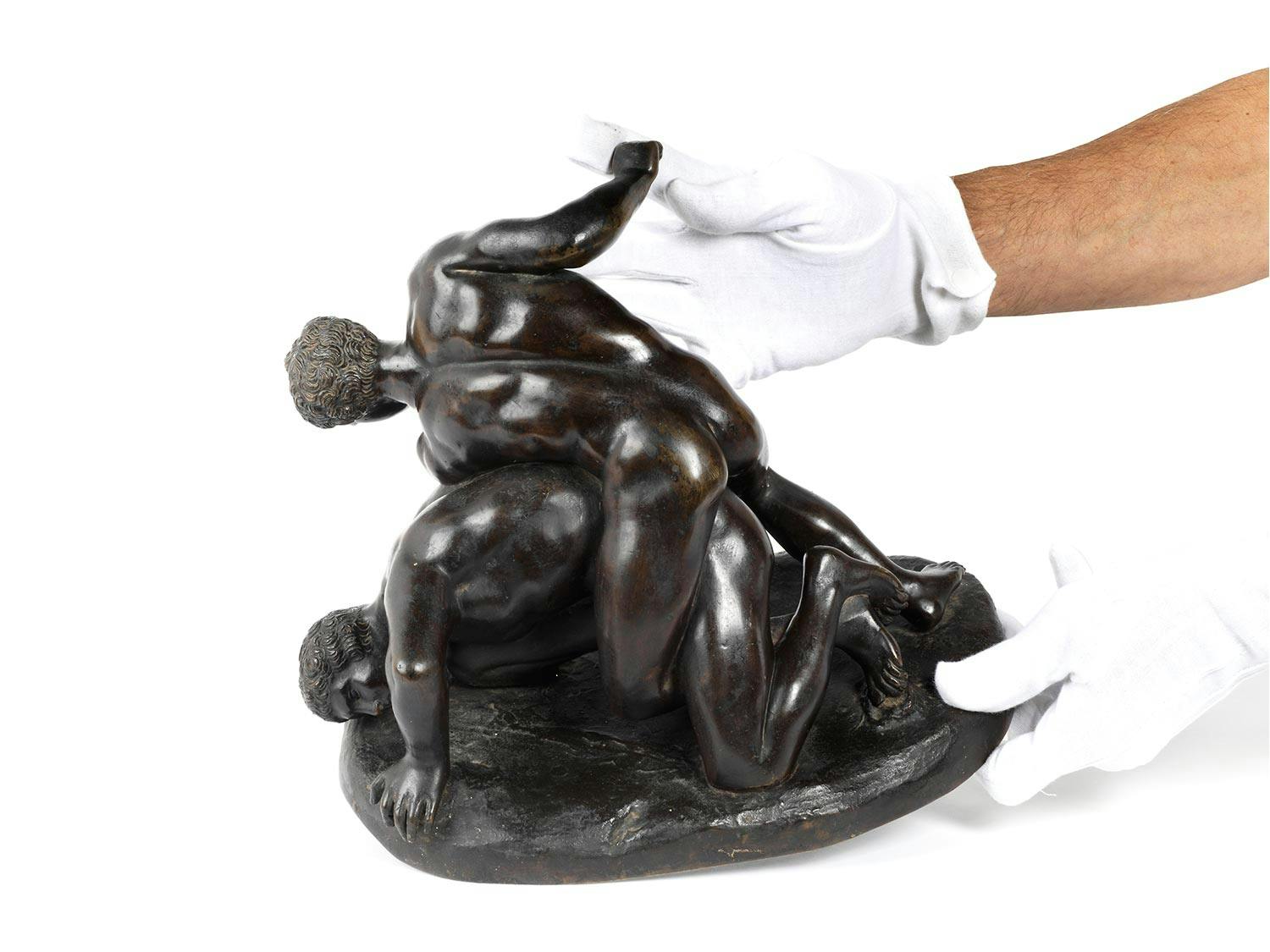 Detailabbildung: Zwei Ringer