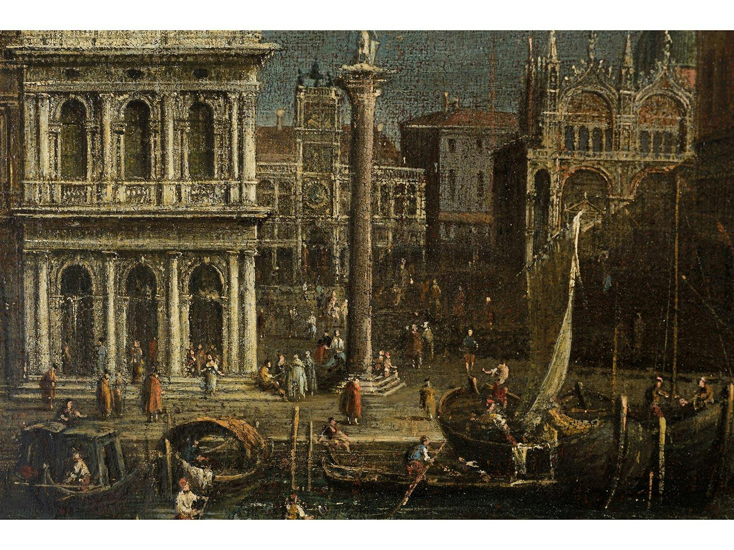 Detailabbildung: Francesco Guardi, 1712 Italien – 1793 ebenda, zug.