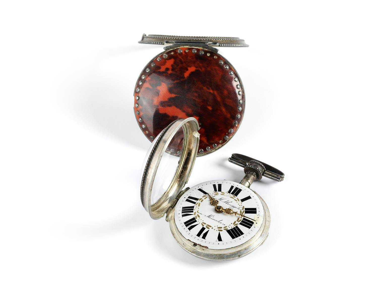 Detailabbildung: Taschenuhr M. Hengeler