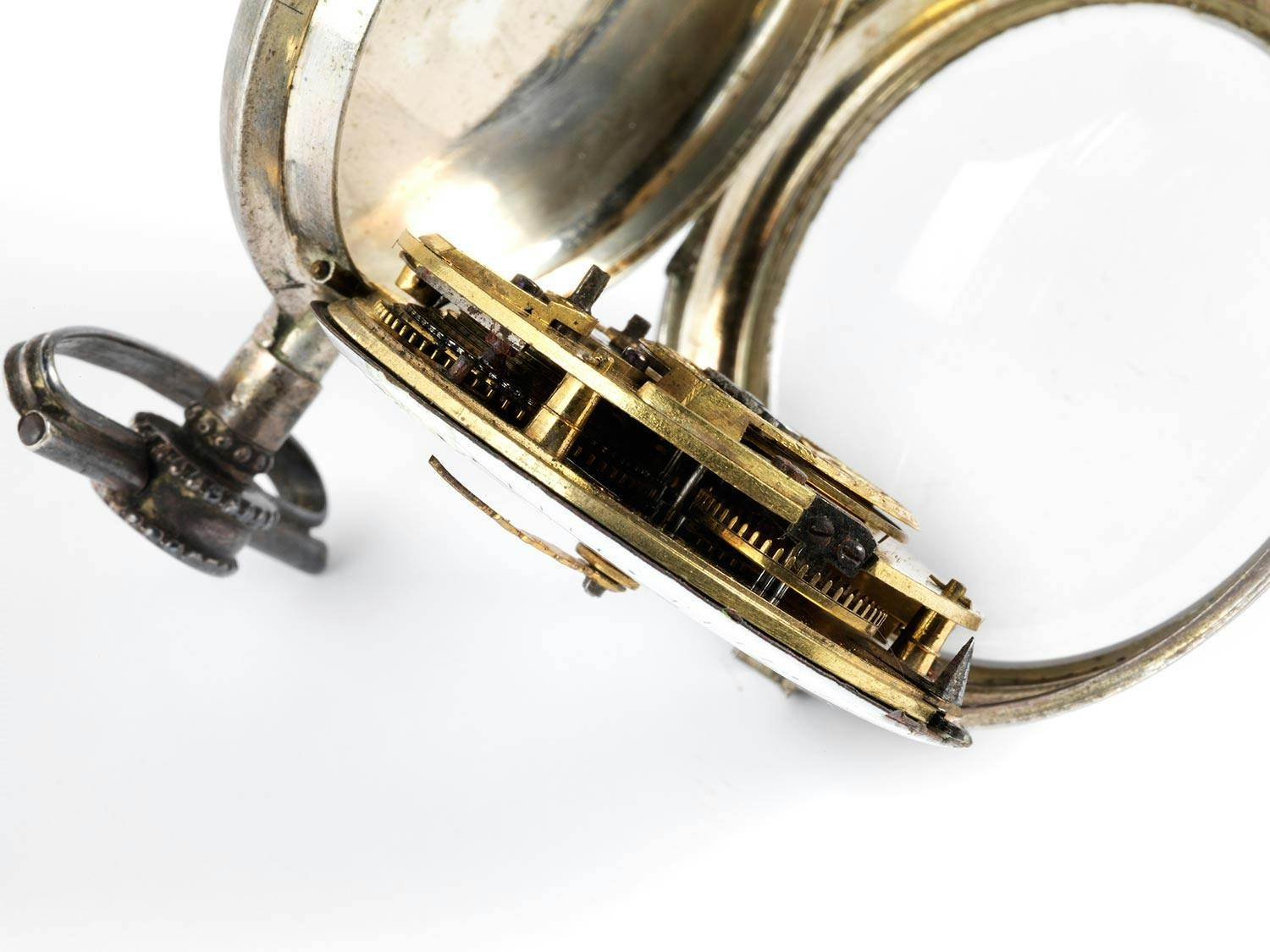 Detailabbildung: Taschenuhr M. Hengeler