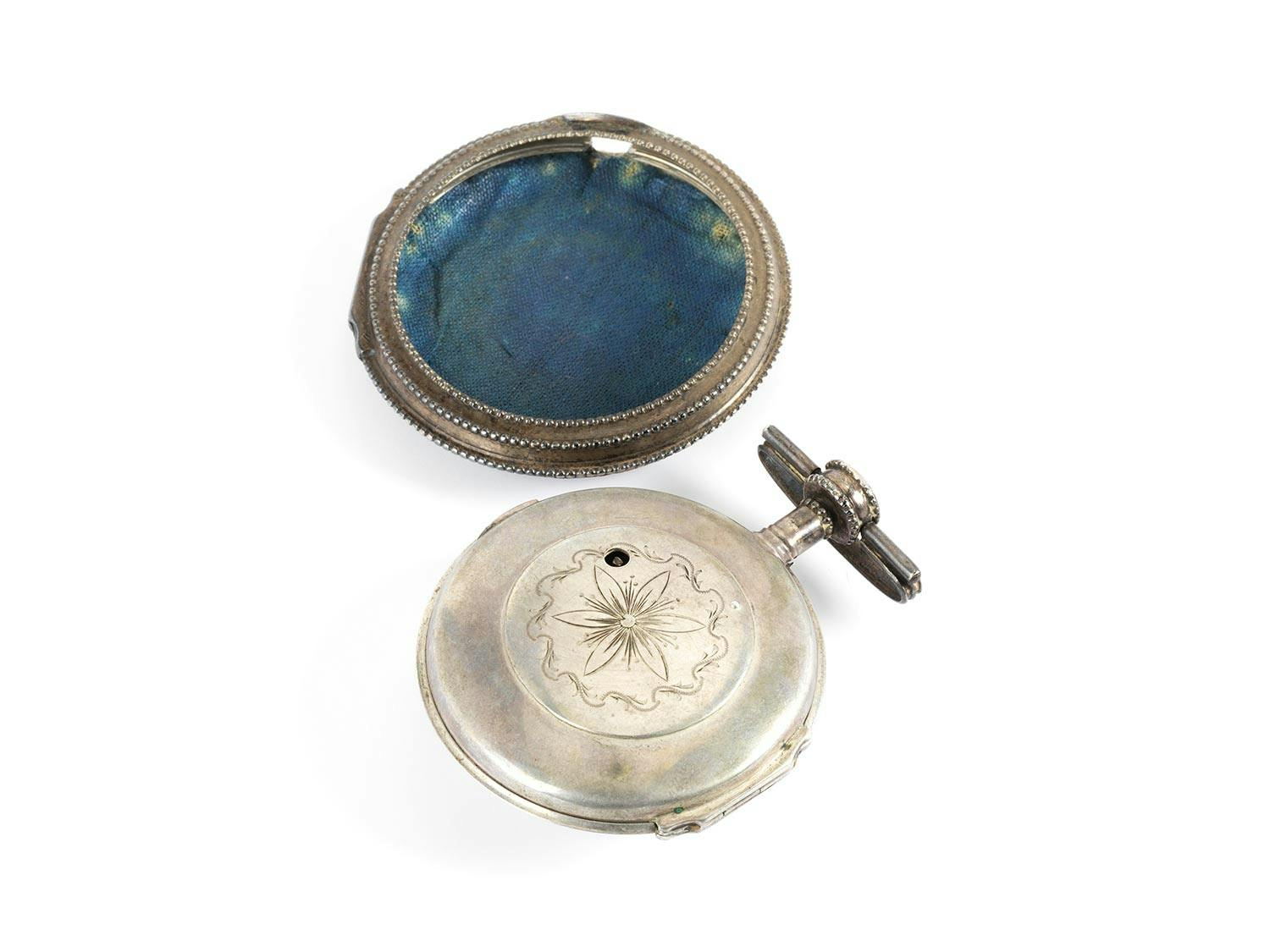 Detailabbildung: Taschenuhr M. Hengeler