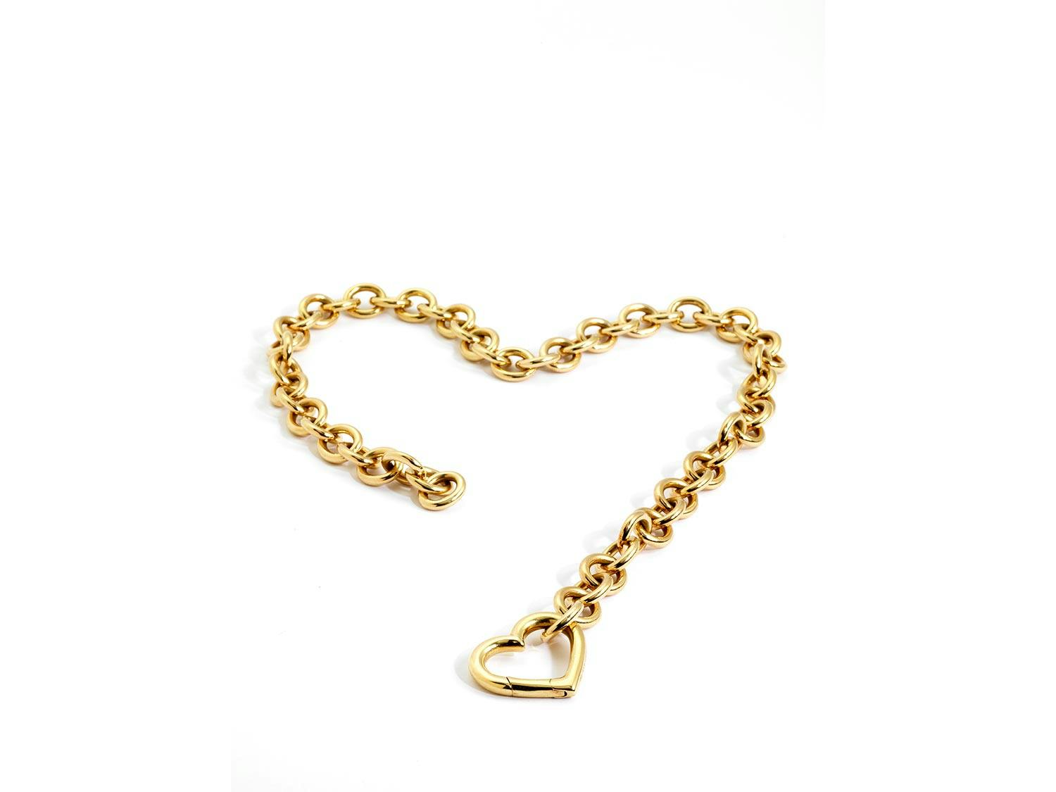 Detailabbildung: Herzcollier von Tiffany