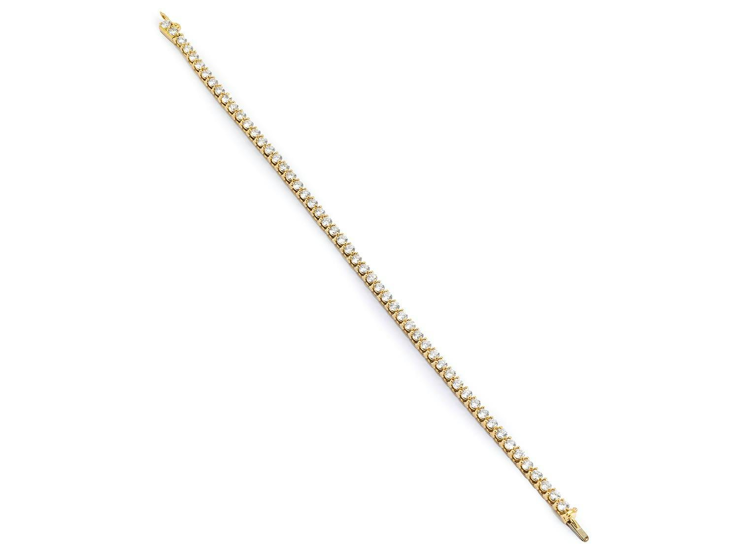 Detailabbildung: Tennisarmband von Cartier