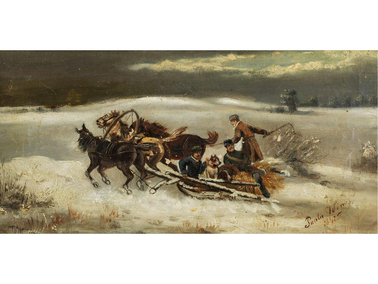 Detailabbildung: Maler des ausgehenden 19. Jahrhunderts