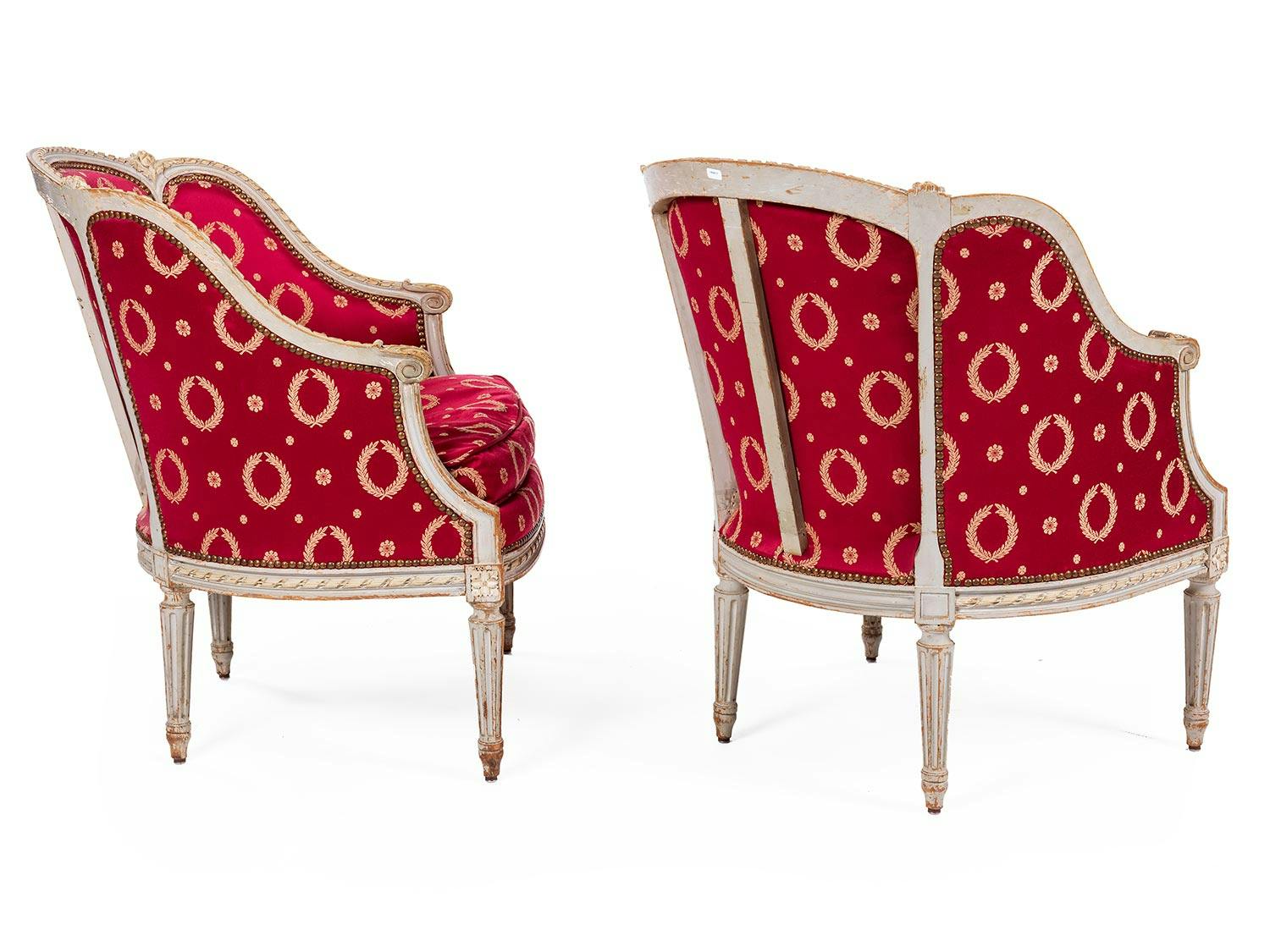 Detailabbildung: Paar Fauteuils