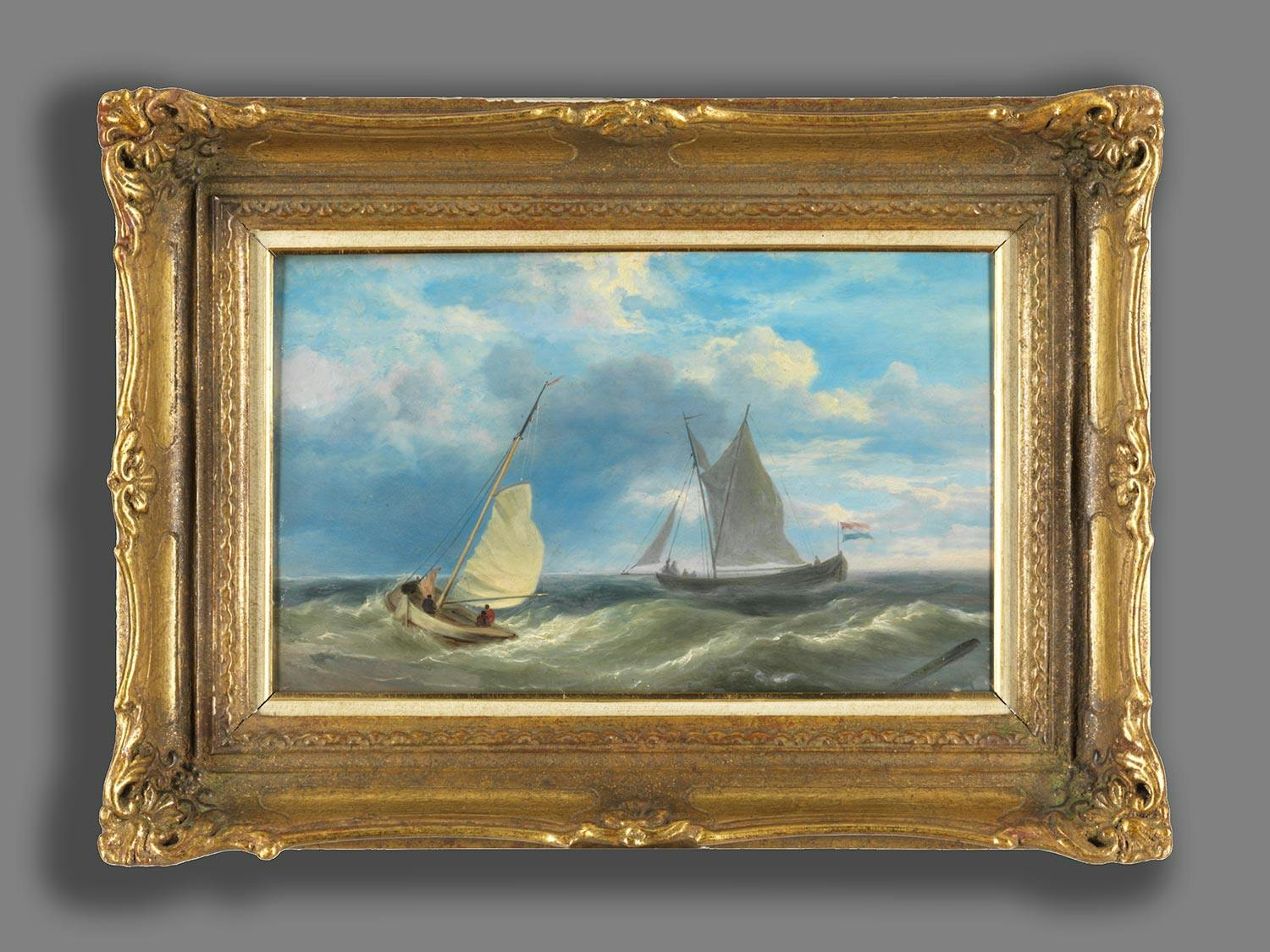 Detailabbildung: Hermanus Koekkoek d. J., 1836 Amsterdam – 1909 London