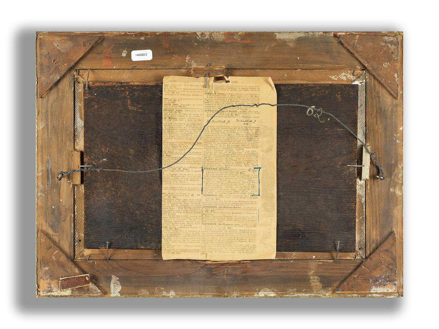 Detailabbildung: Hermanus Koekkoek d. J., 1836 Amsterdam – 1909 London