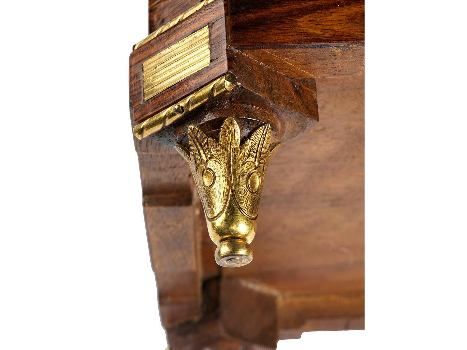 Detailabbildung: Seltenes Nähkästchen von Johann Gottlieb Fiedler, 1735 Liegnitz – nach 1818