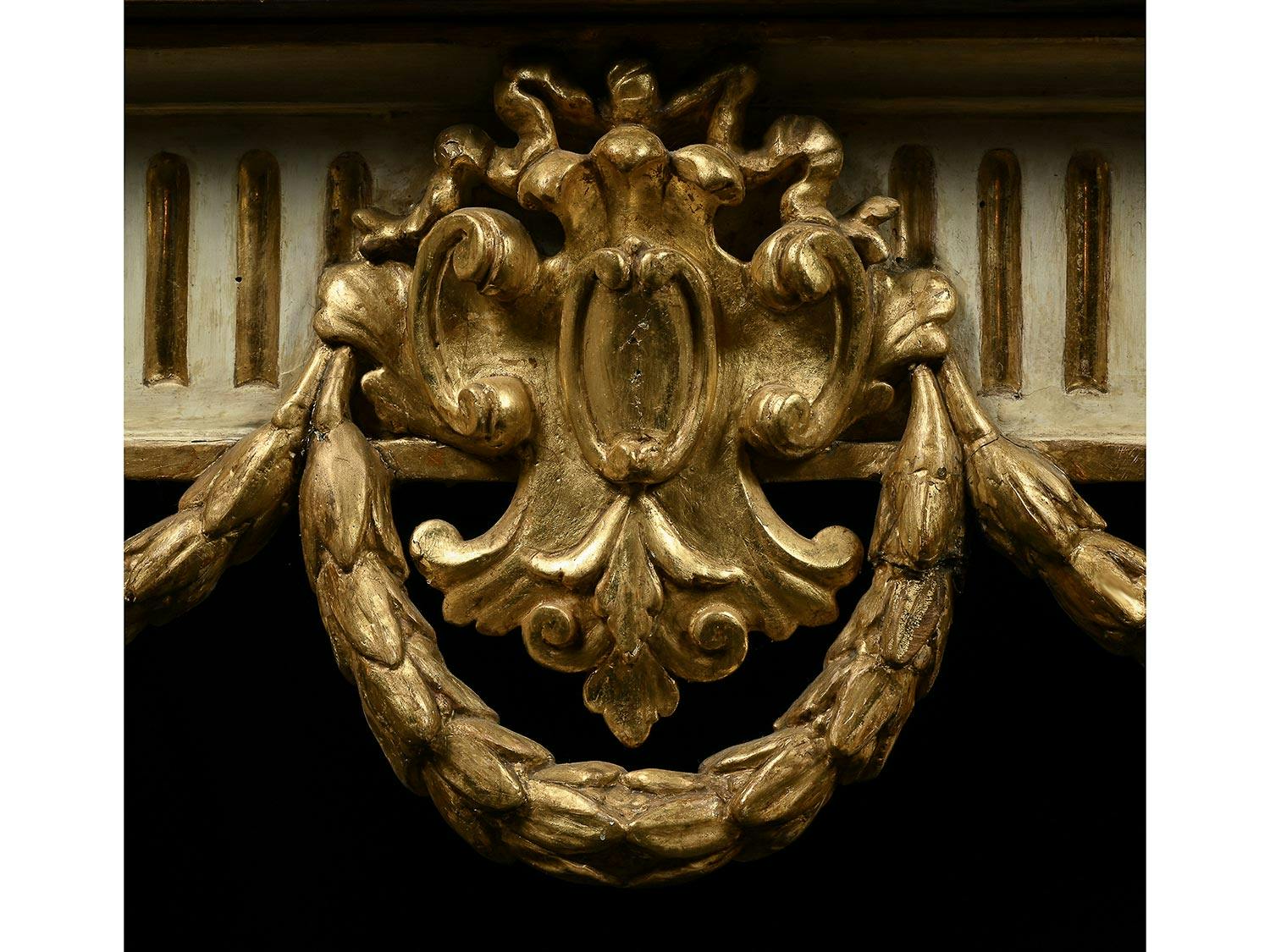 Detailabbildung: Paar Louis XVI-Konsolen