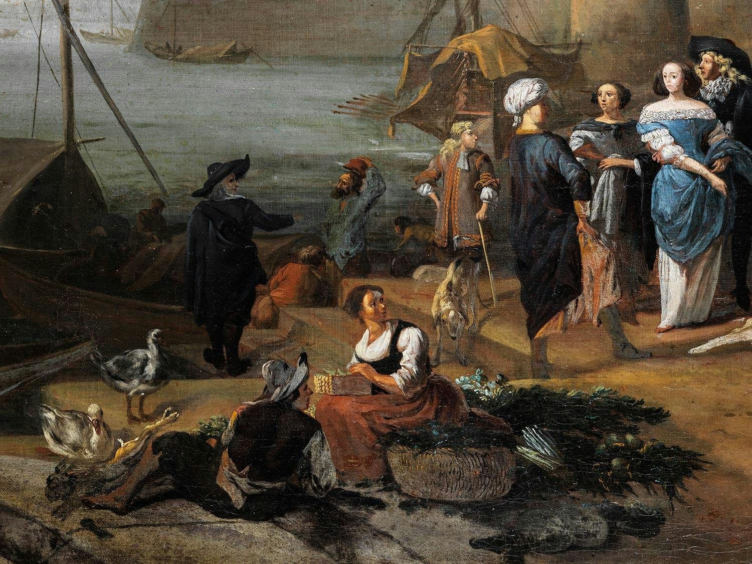 Detailabbildung: Jan Griffier d. Ä., 1645 Amsterdam – 1718 London, zug.