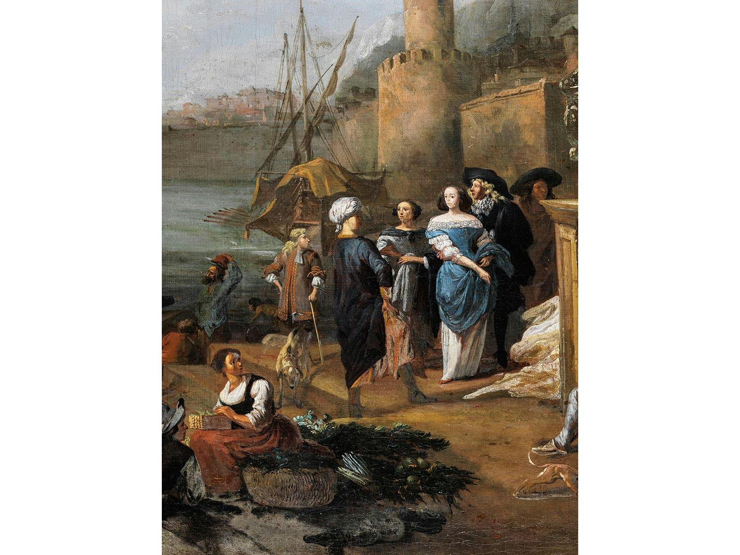 Detailabbildung: Jan Griffier d. Ä., 1645 Amsterdam – 1718 London, zug.