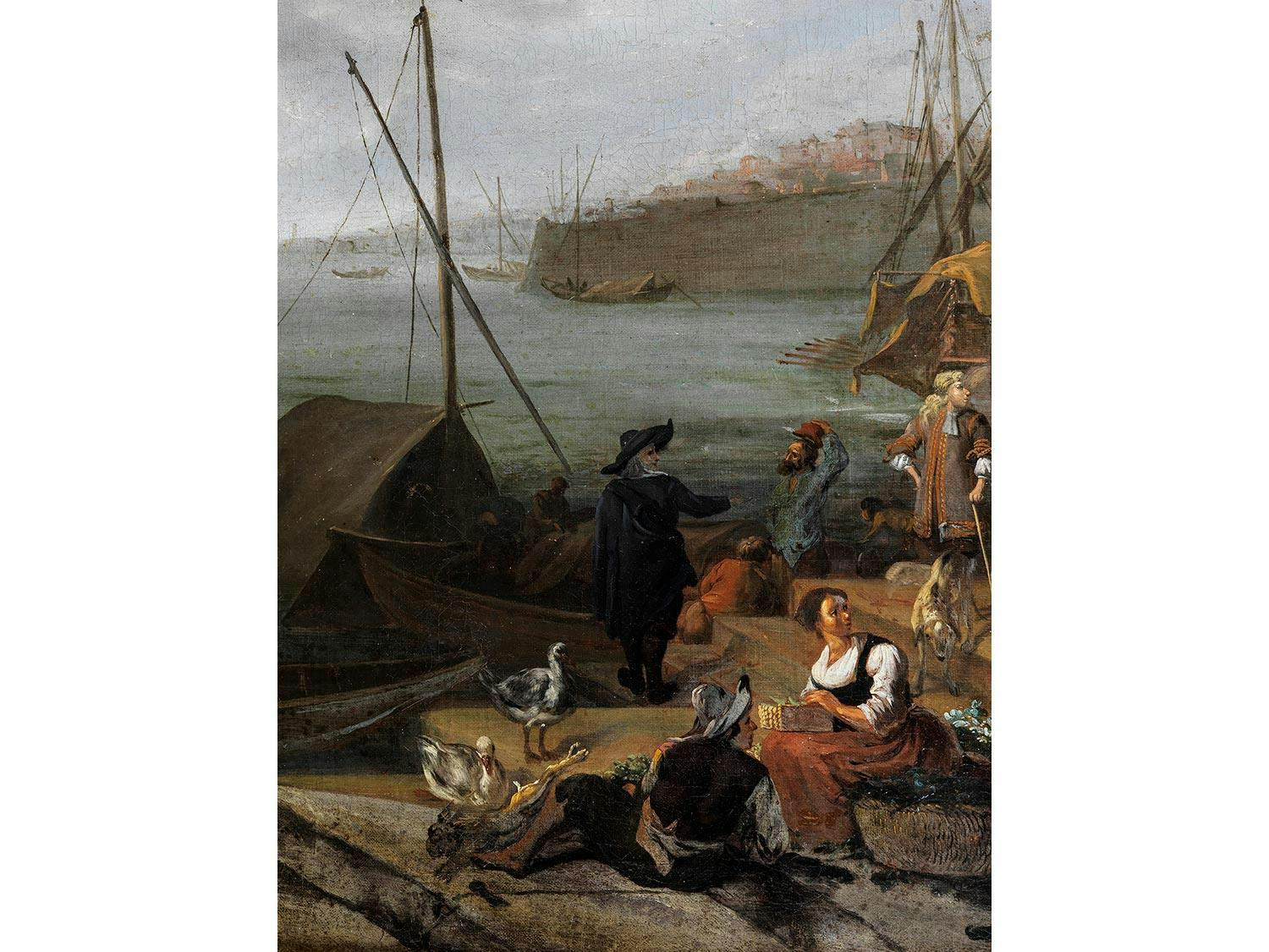 Detailabbildung: Jan Griffier d. Ä., 1645 Amsterdam – 1718 London, zug.