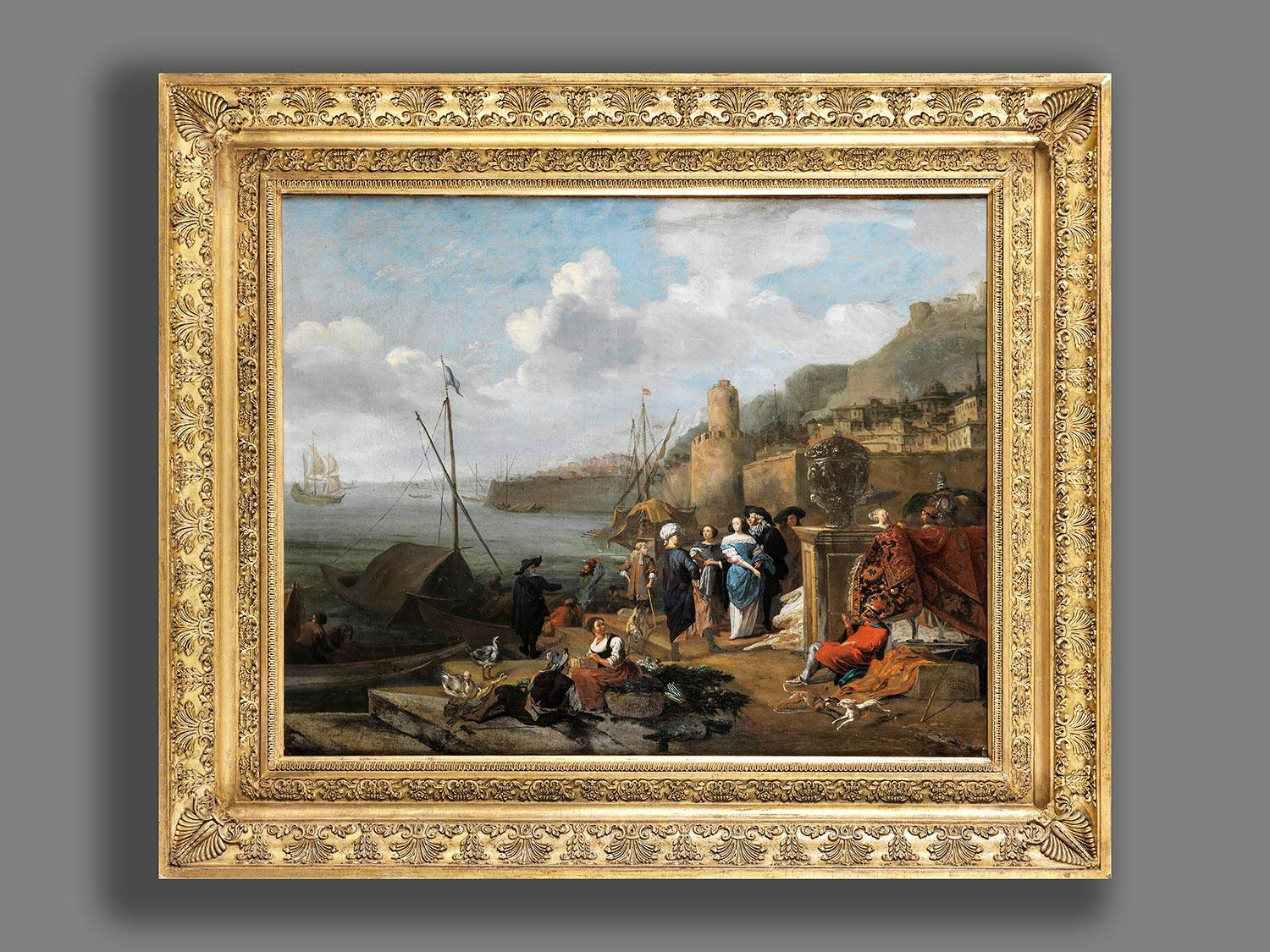 Detailabbildung: Jan Griffier d. Ä., 1645 Amsterdam – 1718 London, zug.