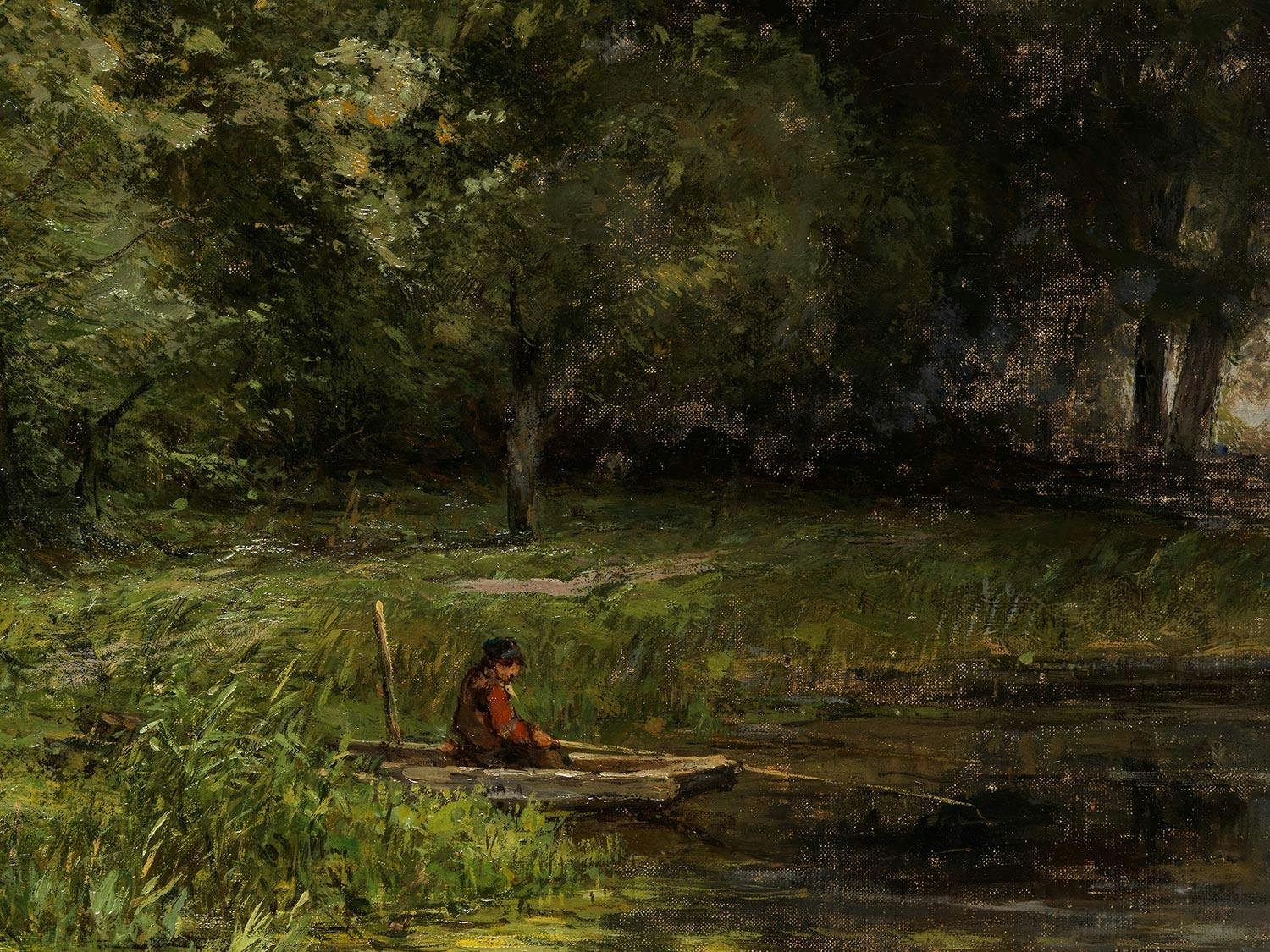 Detailabbildung: Jan Willem van Borselen, 1825 Gouda – 1892 Den Haag