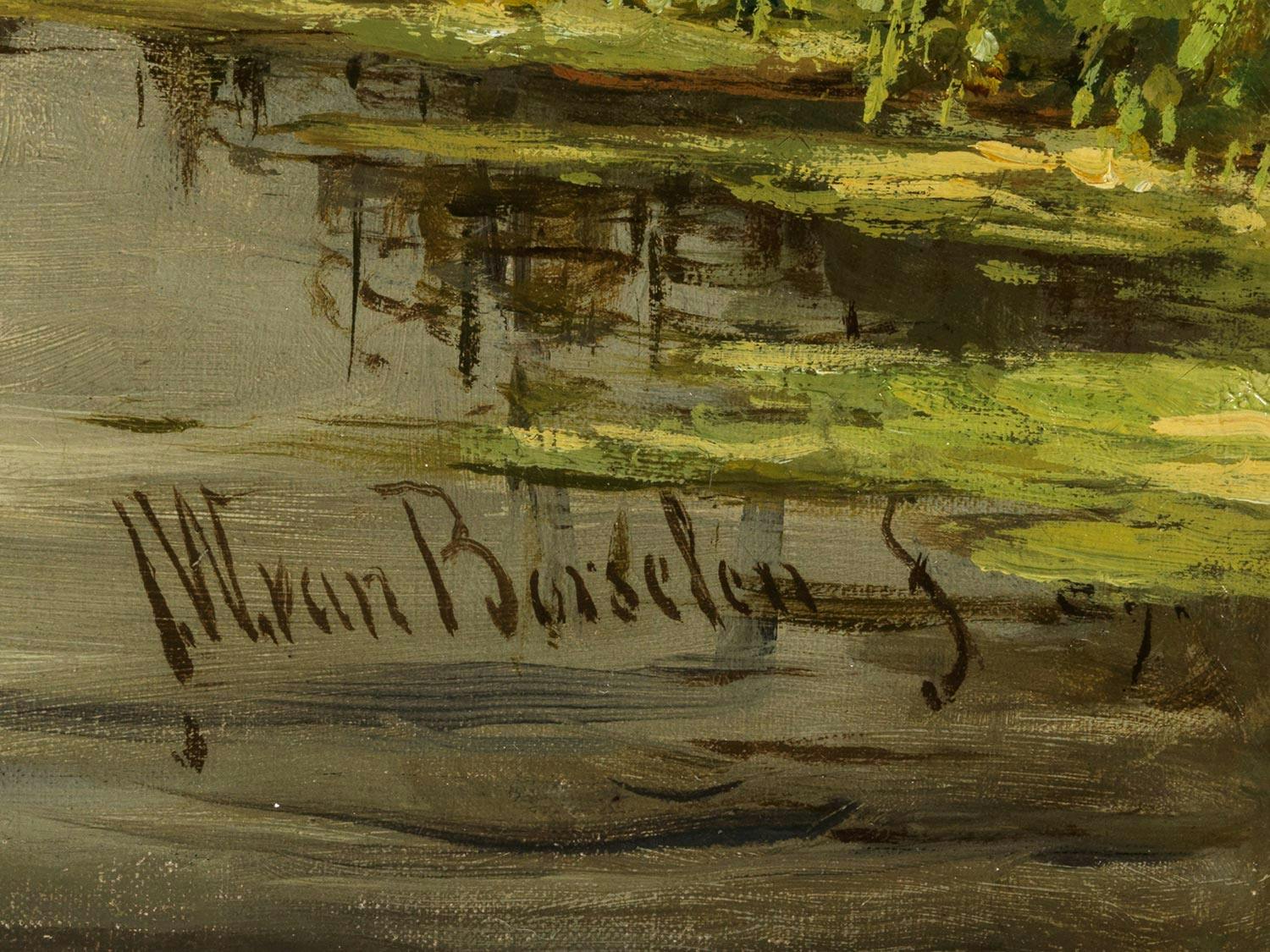 Detailabbildung: Jan Willem van Borselen, 1825 Gouda – 1892 Den Haag