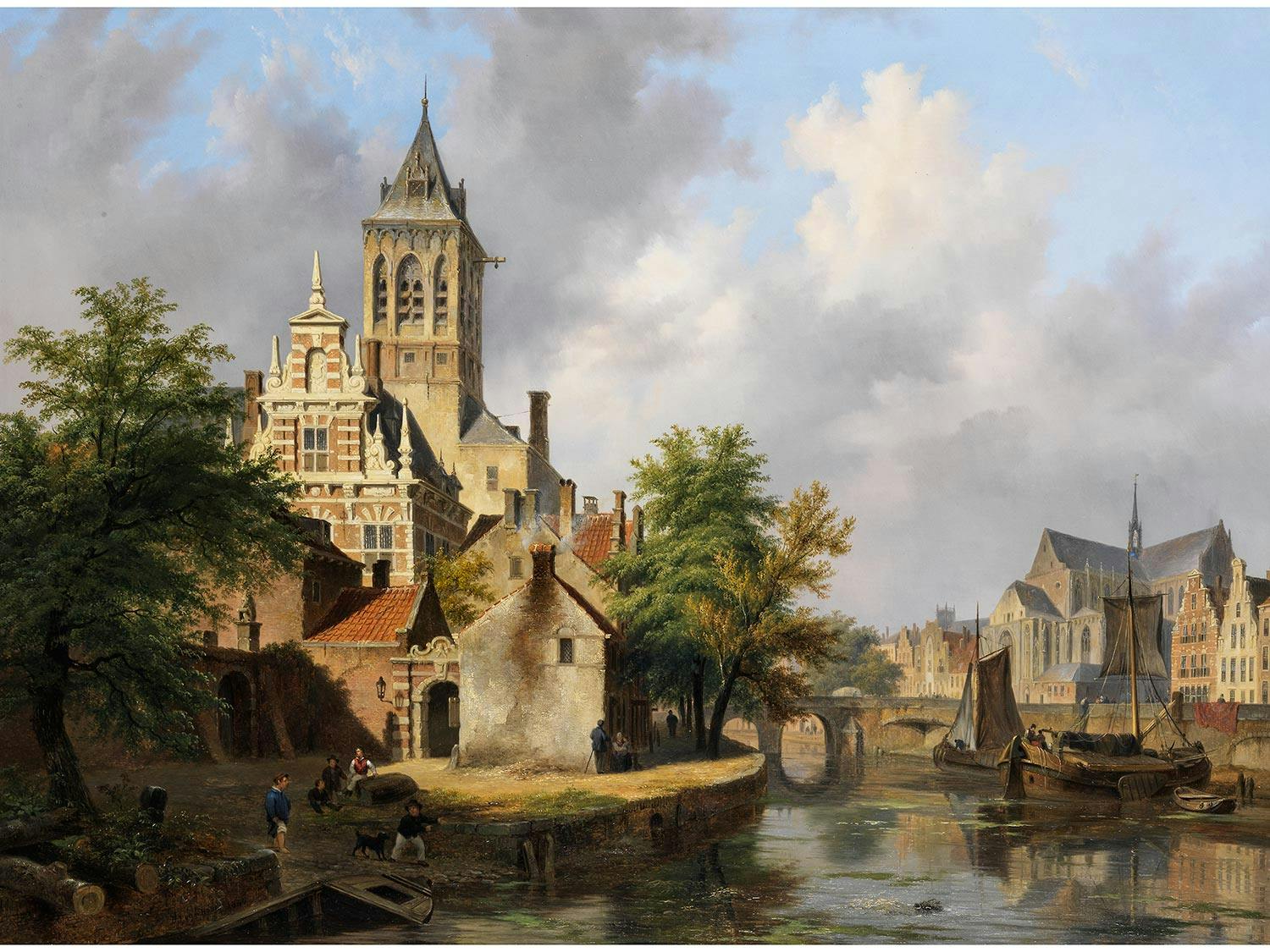 Bartholomeus Johannes van Hove, auch genannt „Bart van Hove“, 1790 Den Haag – 1880 ebenda