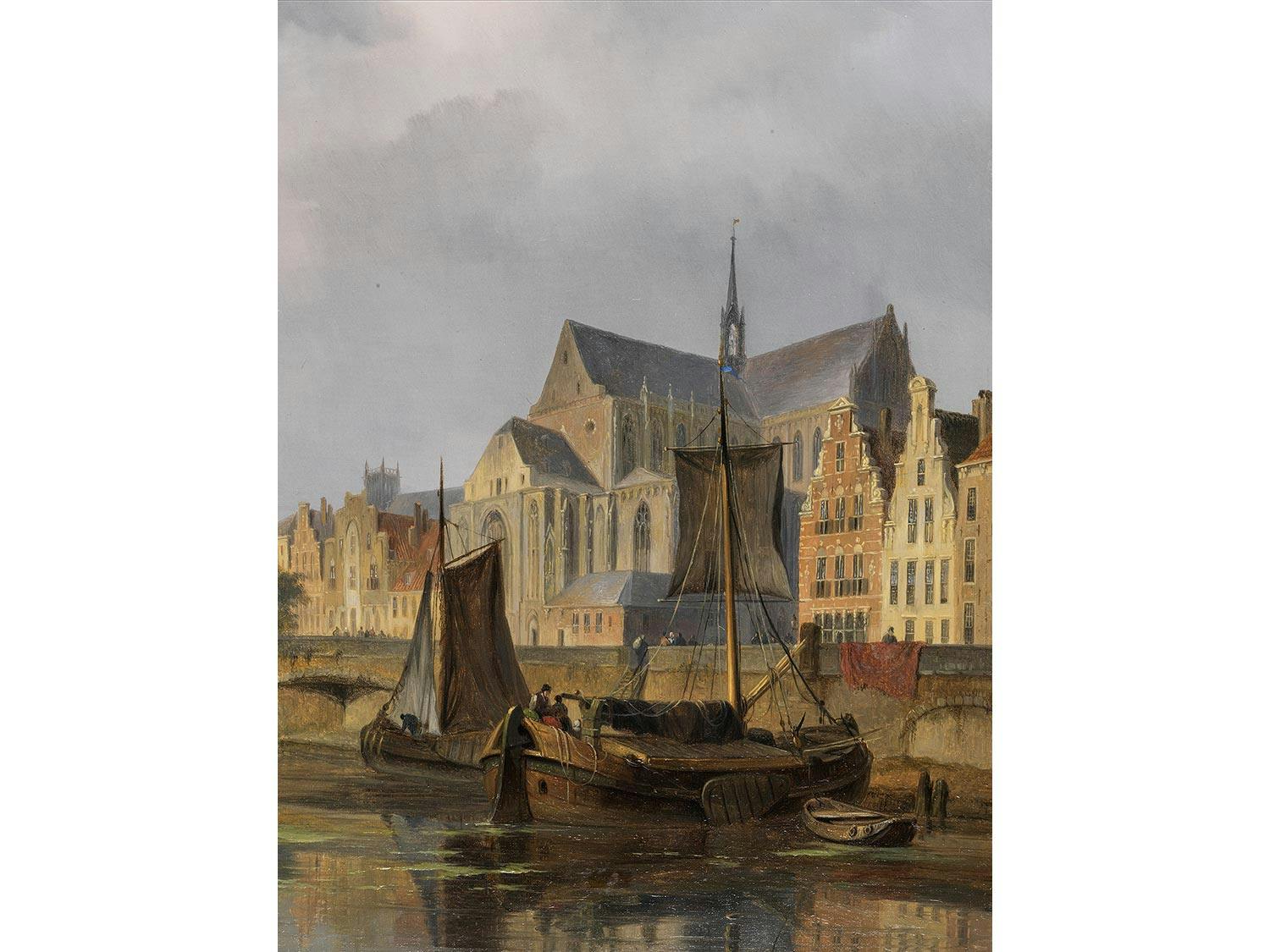 Detailabbildung: Bartholomeus Johannes van Hove, auch genannt „Bart van Hove“, 1790 Den Haag – 1880 ebenda