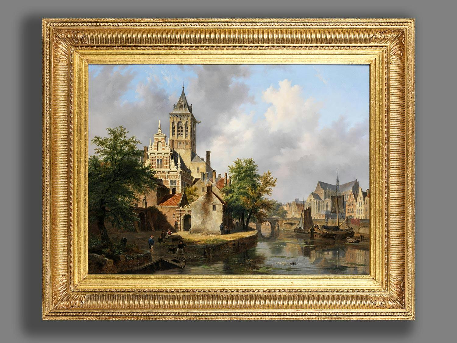 Detailabbildung: Bartholomeus Johannes van Hove, auch genannt „Bart van Hove“, 1790 Den Haag – 1880 ebenda