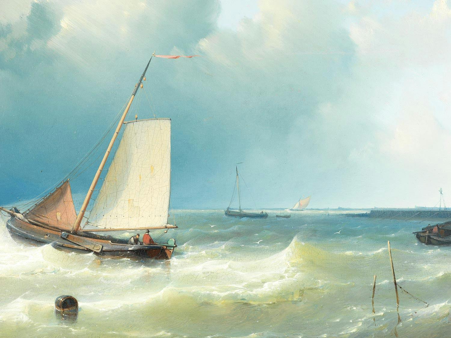 Detailabbildung: Abraham Hulk d. Ä., 1813 London – 1897 Zevenaar