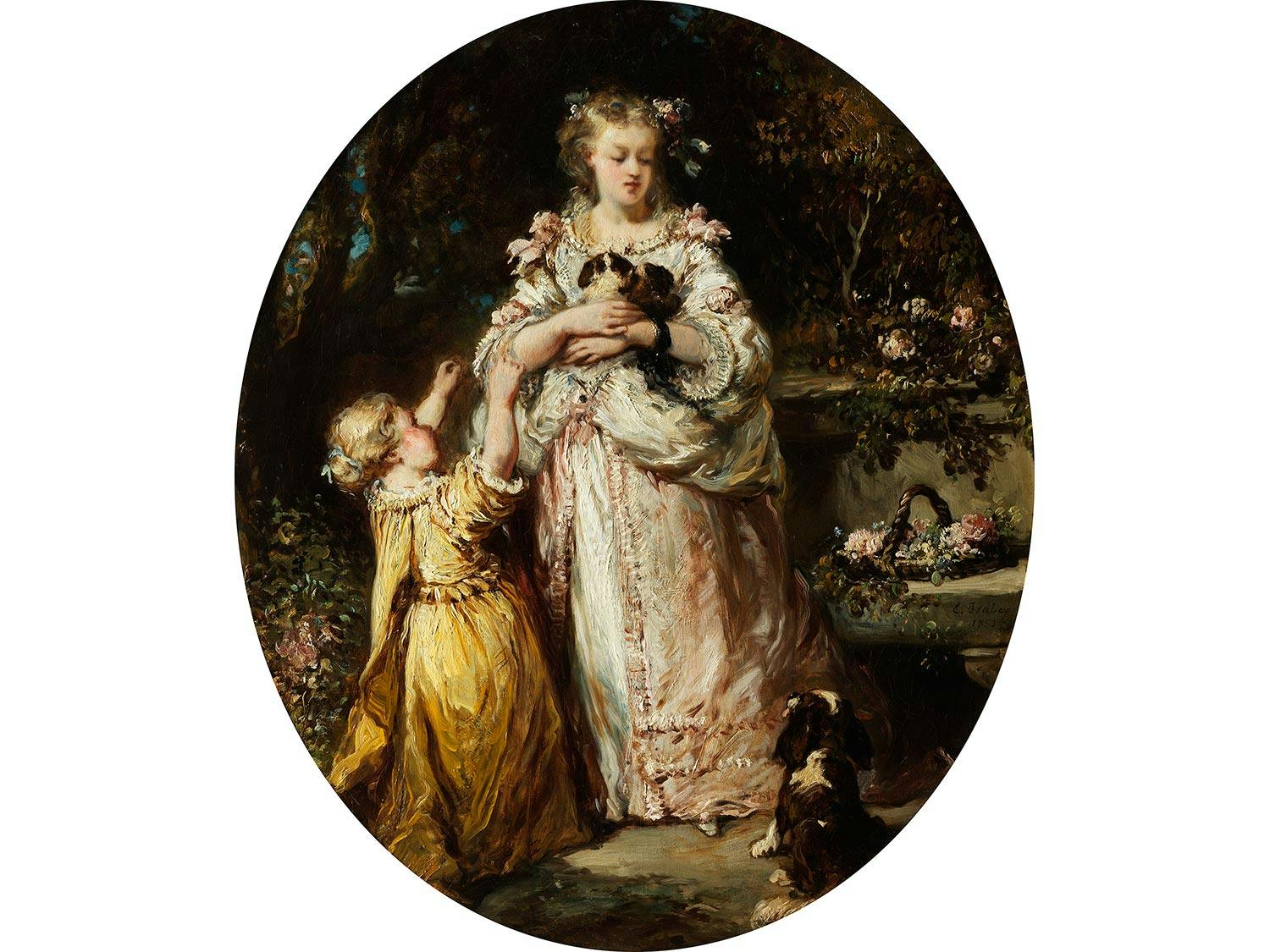 Eugène Isabey, auch genannt „Eugène Louis Gabriel Isabey“, 1803 Paris – 1886 Montévrain