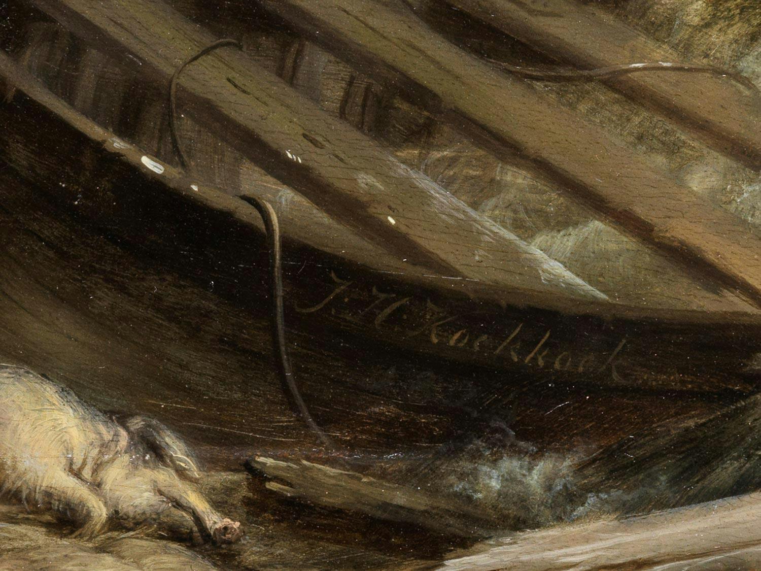 Detailabbildung: Johannes Hermanus Koekkoek, 1778 Veere – 1851 Amsterdam