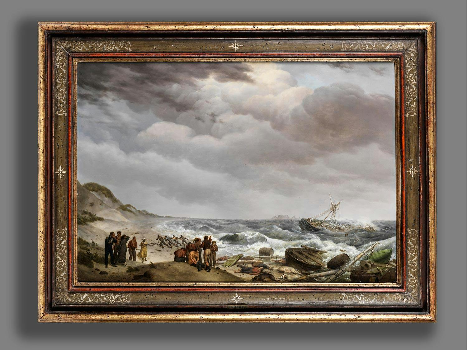 Detailabbildung: Johannes Hermanus Koekkoek, 1778 Veere – 1851 Amsterdam