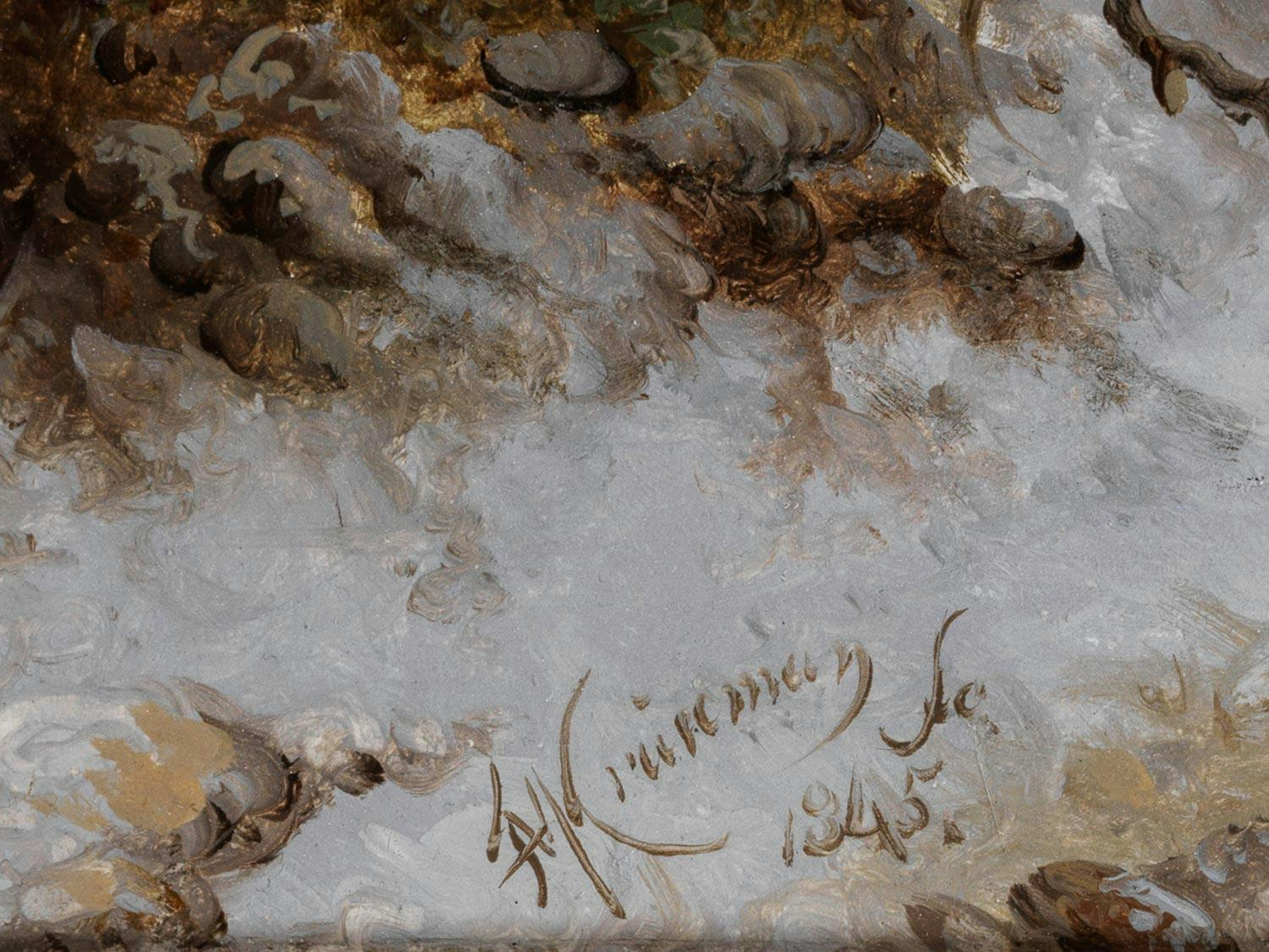 Detailabbildung: Frederik Marianus Kruseman, 1816 Haarlem – 1882 Saint-Gilles