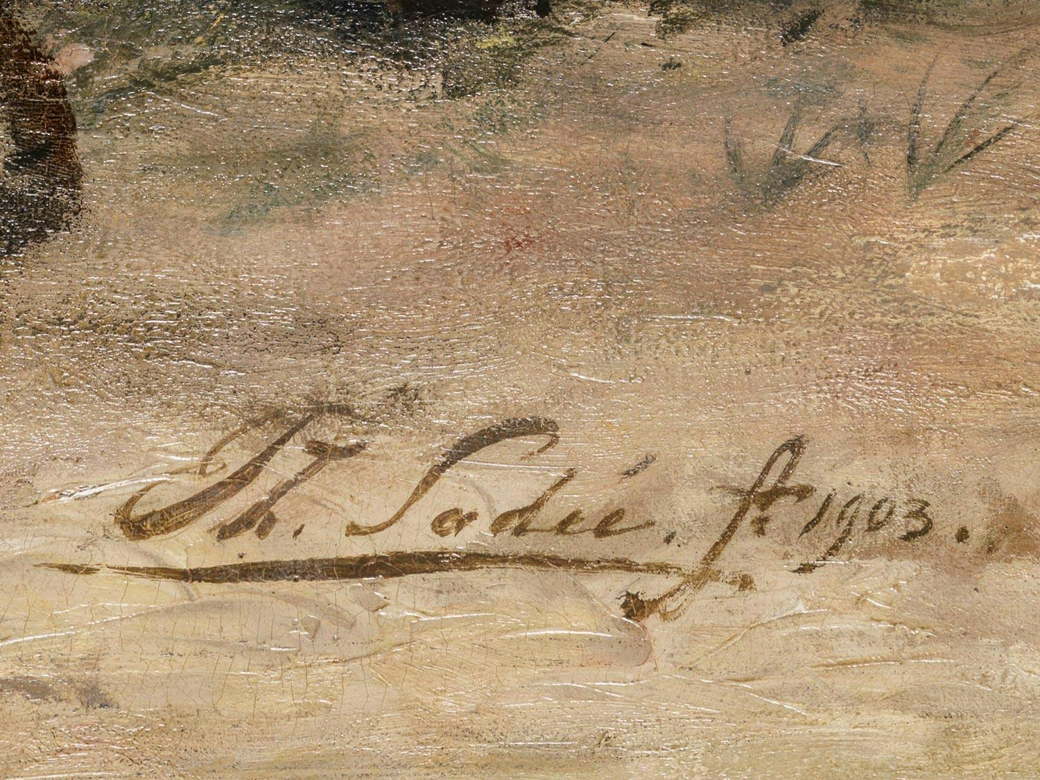 Detailabbildung: Philip Sadée, auch genannt „Philip Lodewijk Jacob Frederik Sadée“, 1837 Den Haag – 1904 ebenda