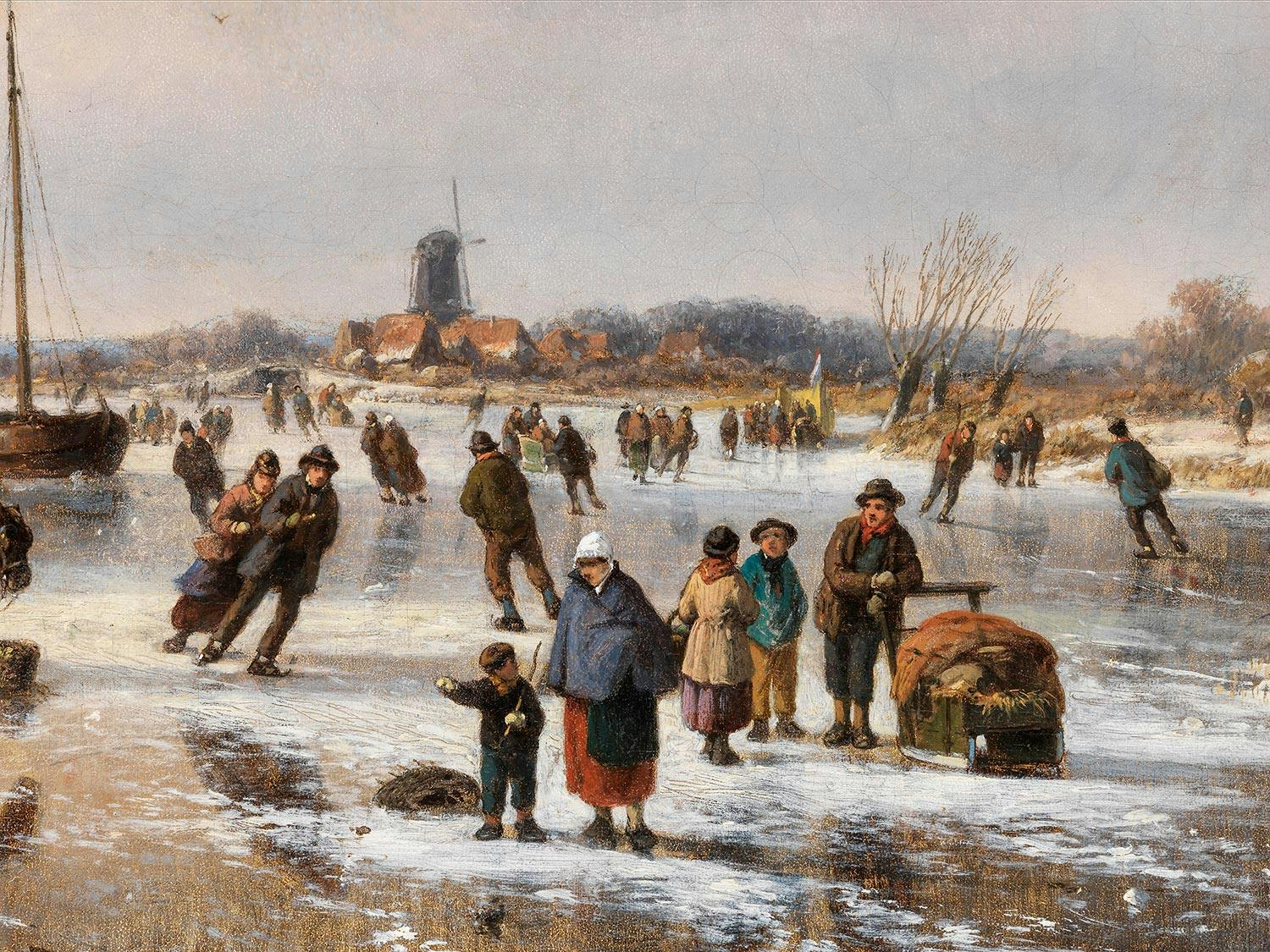 Detailabbildung: Willem Vester, 1824 Heemstede – 1871 Haarlem