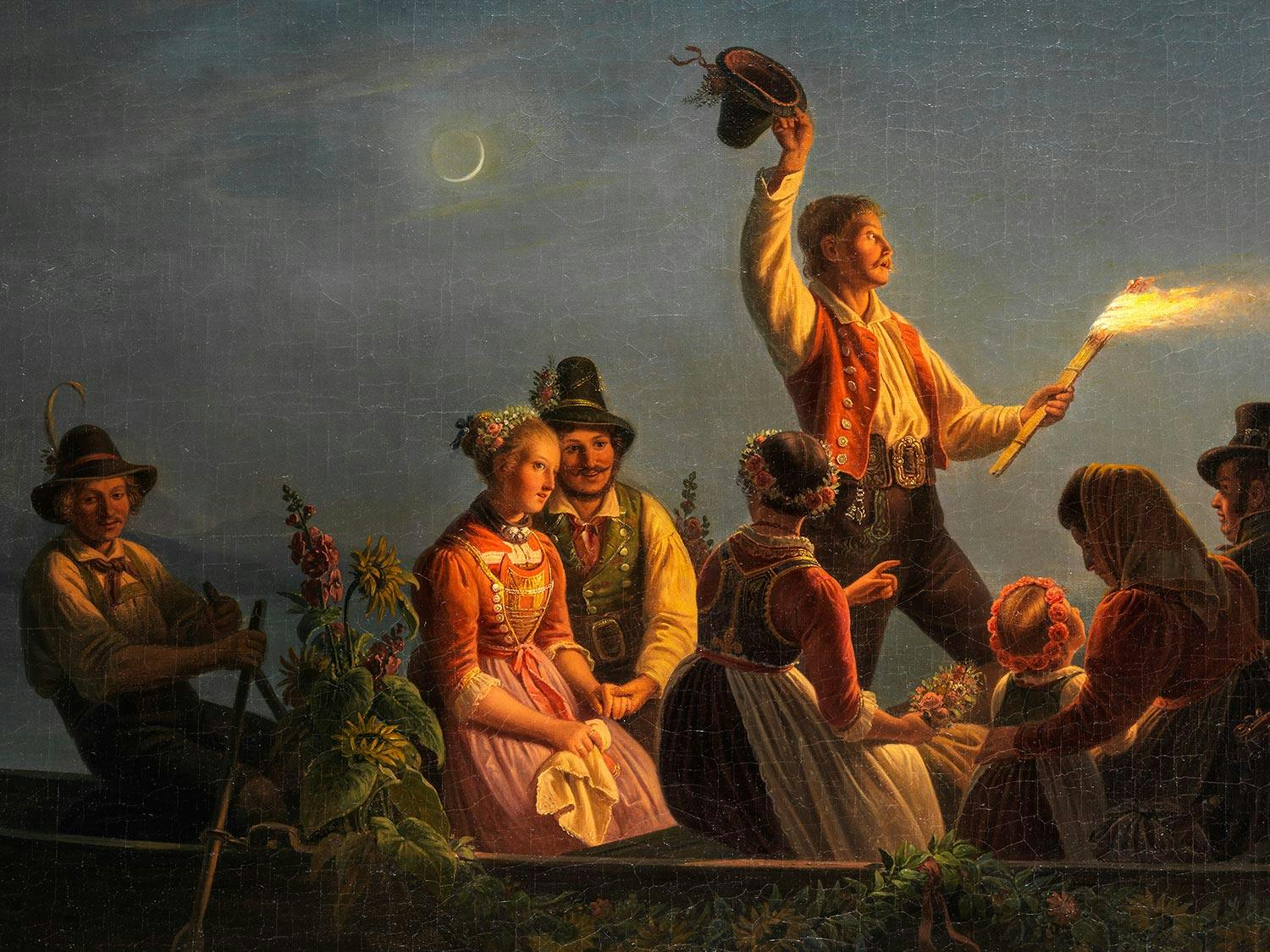 Detailabbildung: Carl Friedrich Moritz Müller, auch genannt „Feuermüller“, 1807 Dresden – 1865 München 