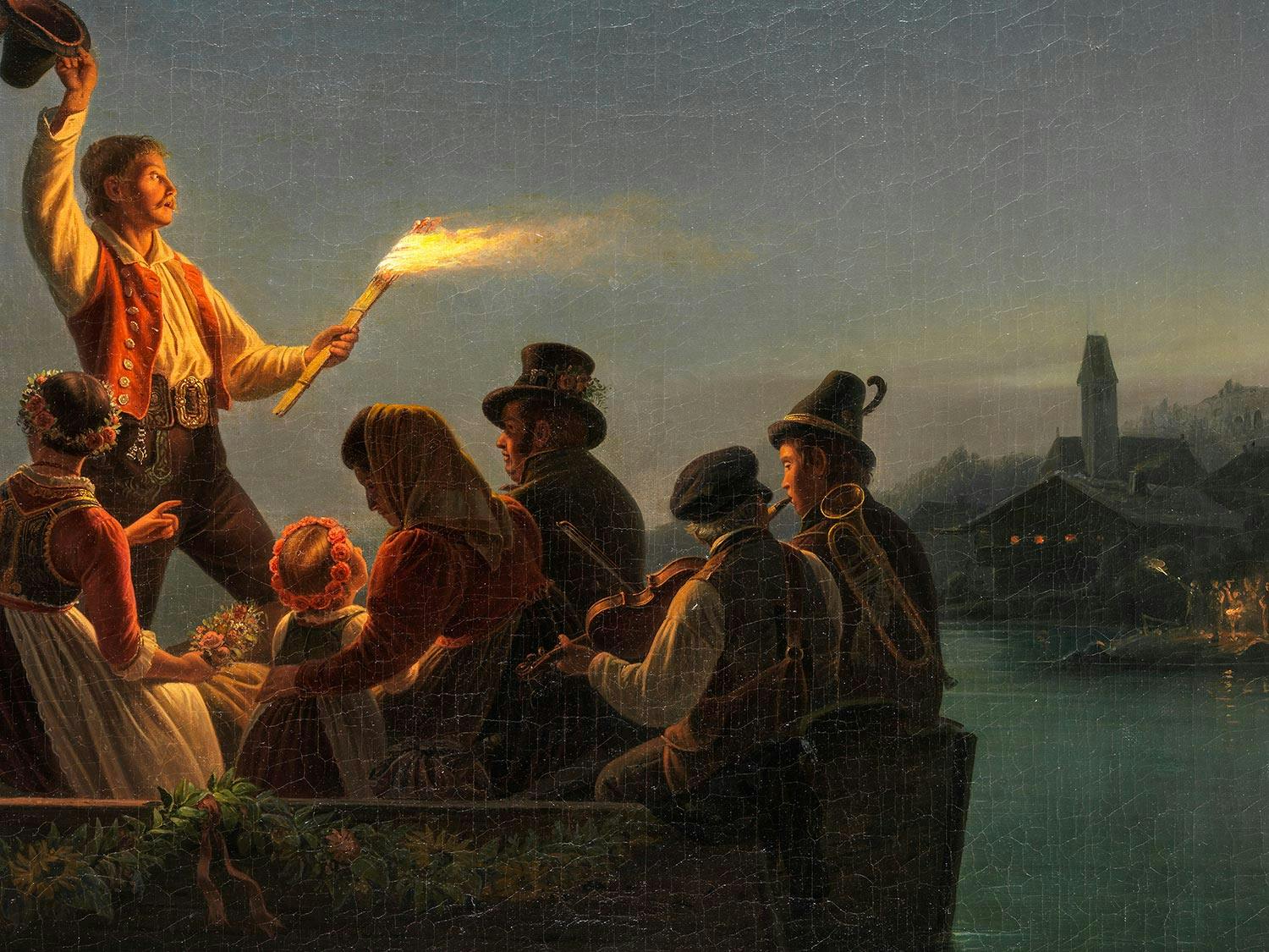 Detailabbildung: Carl Friedrich Moritz Müller, auch genannt „Feuermüller“, 1807 Dresden – 1865 München 