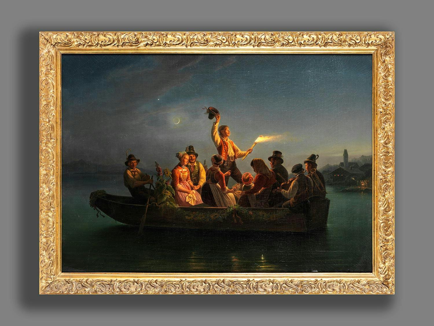 Detailabbildung: Carl Friedrich Moritz Müller, auch genannt „Feuermüller“, 1807 Dresden – 1865 München 