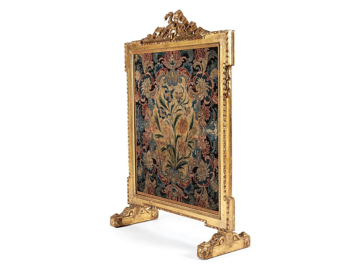 Detailabbildung: Louis XVI-Kaminschirm