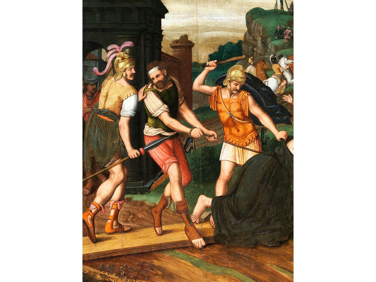 Detailabbildung: Marcellus Coffermans, 1520/30 Antwerpen – um 1581 ebenda