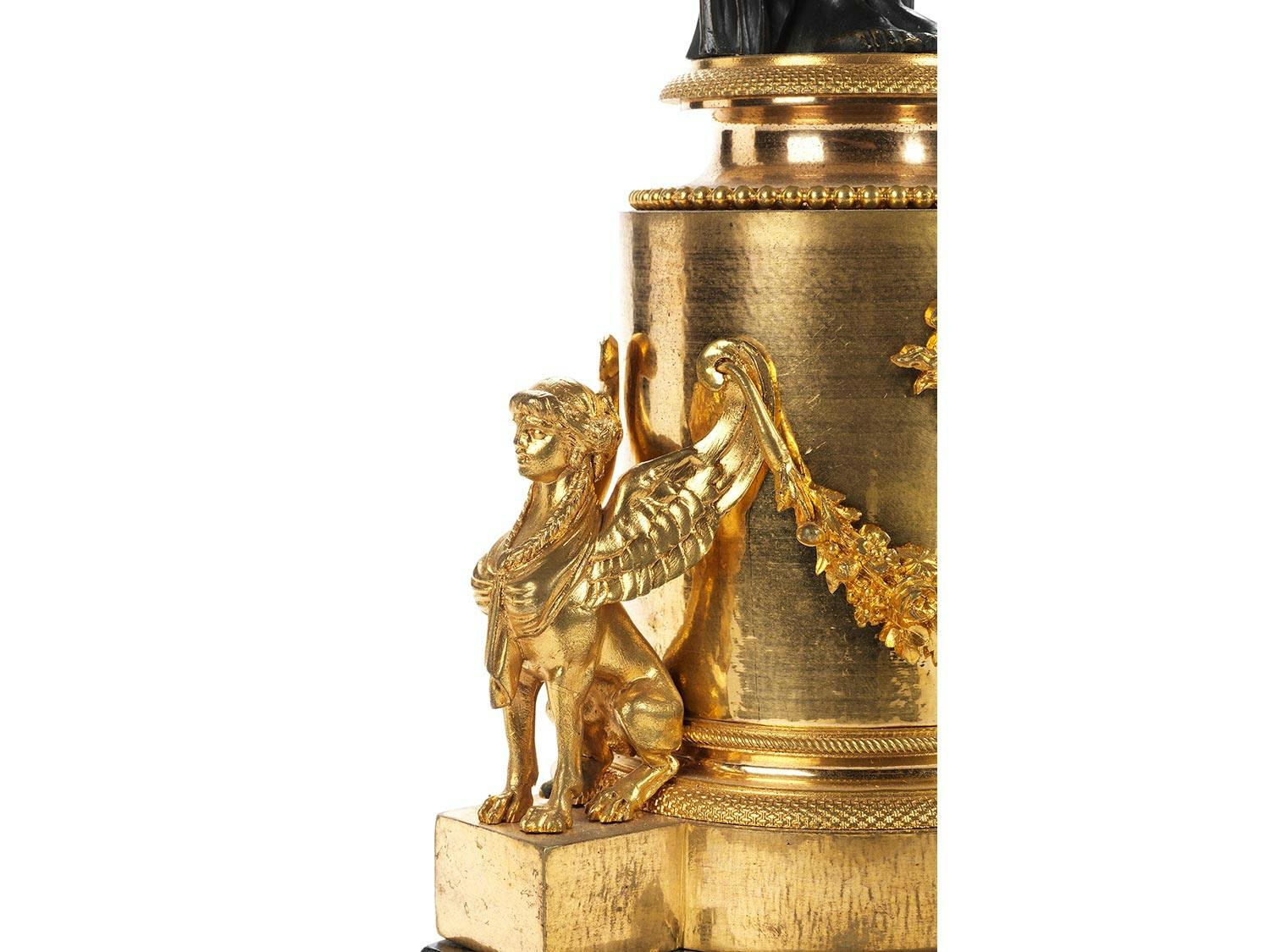 Detailabbildung: Paar Empire-Kandelaber