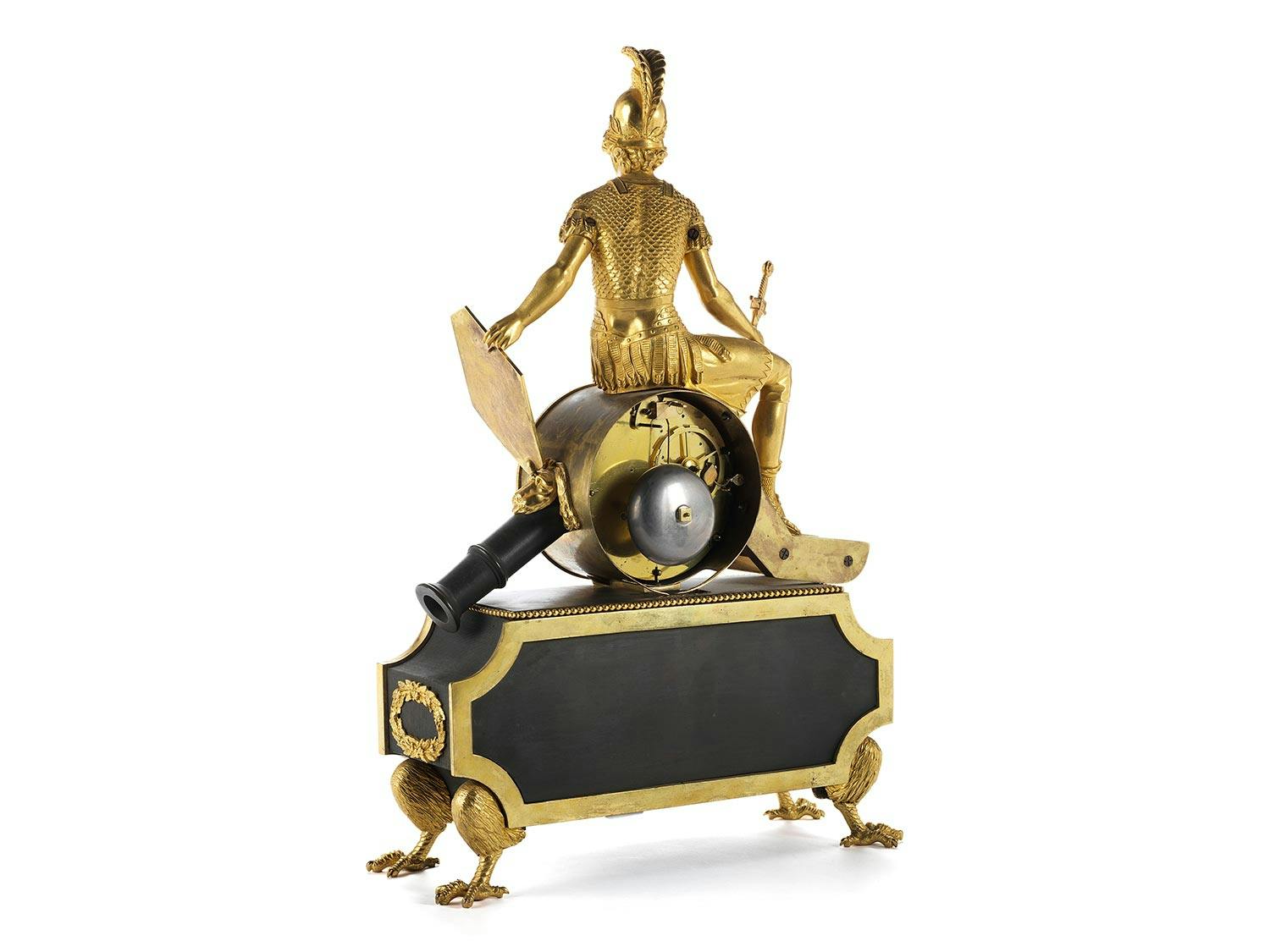 Detailabbildung: Französische Kaminuhr um 1800