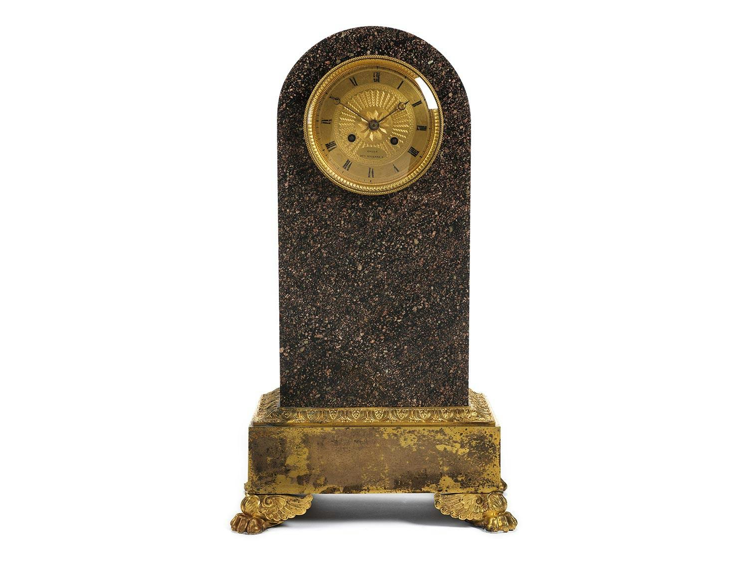 Detailabbildung: Französische Kaminuhr von Claude Galle (1759 – 1815)