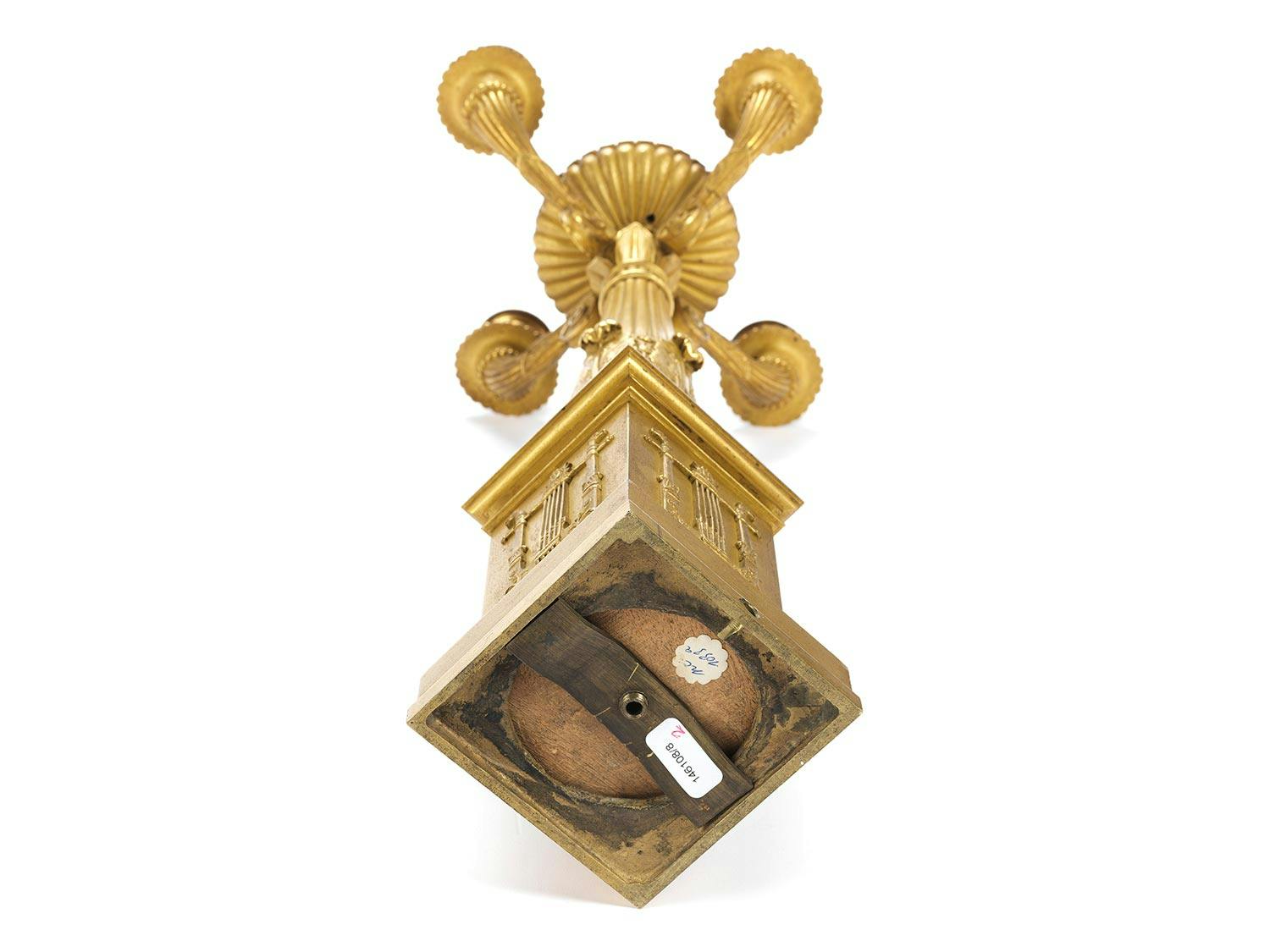 Detailabbildung: Paar Empire-Kerzenleuchter