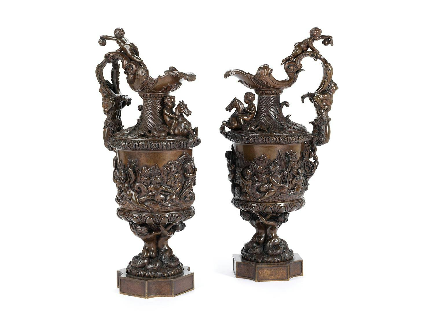 Detailabbildung: Paar Zierkannen