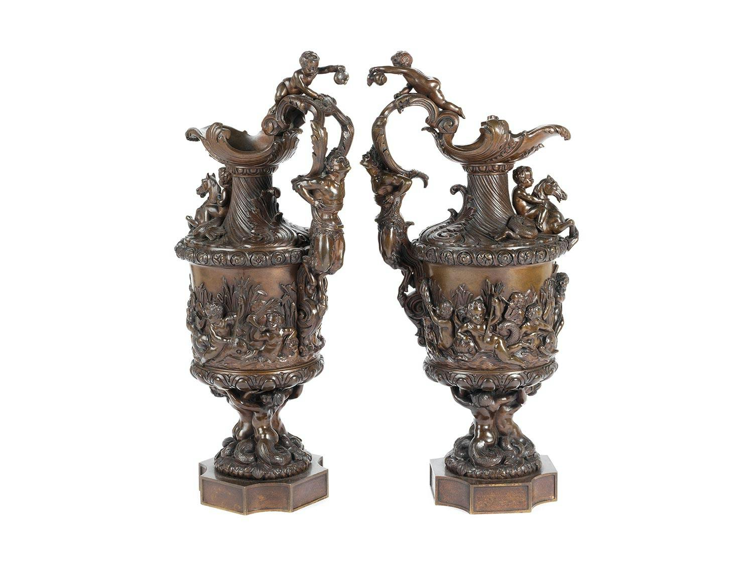 Detailabbildung: Paar Zierkannen